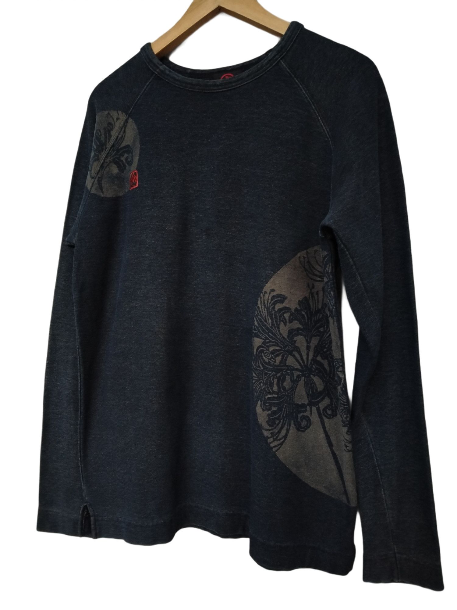 45rpm Japanese Brand COROMOOL Denim Indigo Blue Long Sleeve Size US M / EU 48-50 / 2 - 3 Thumbnail