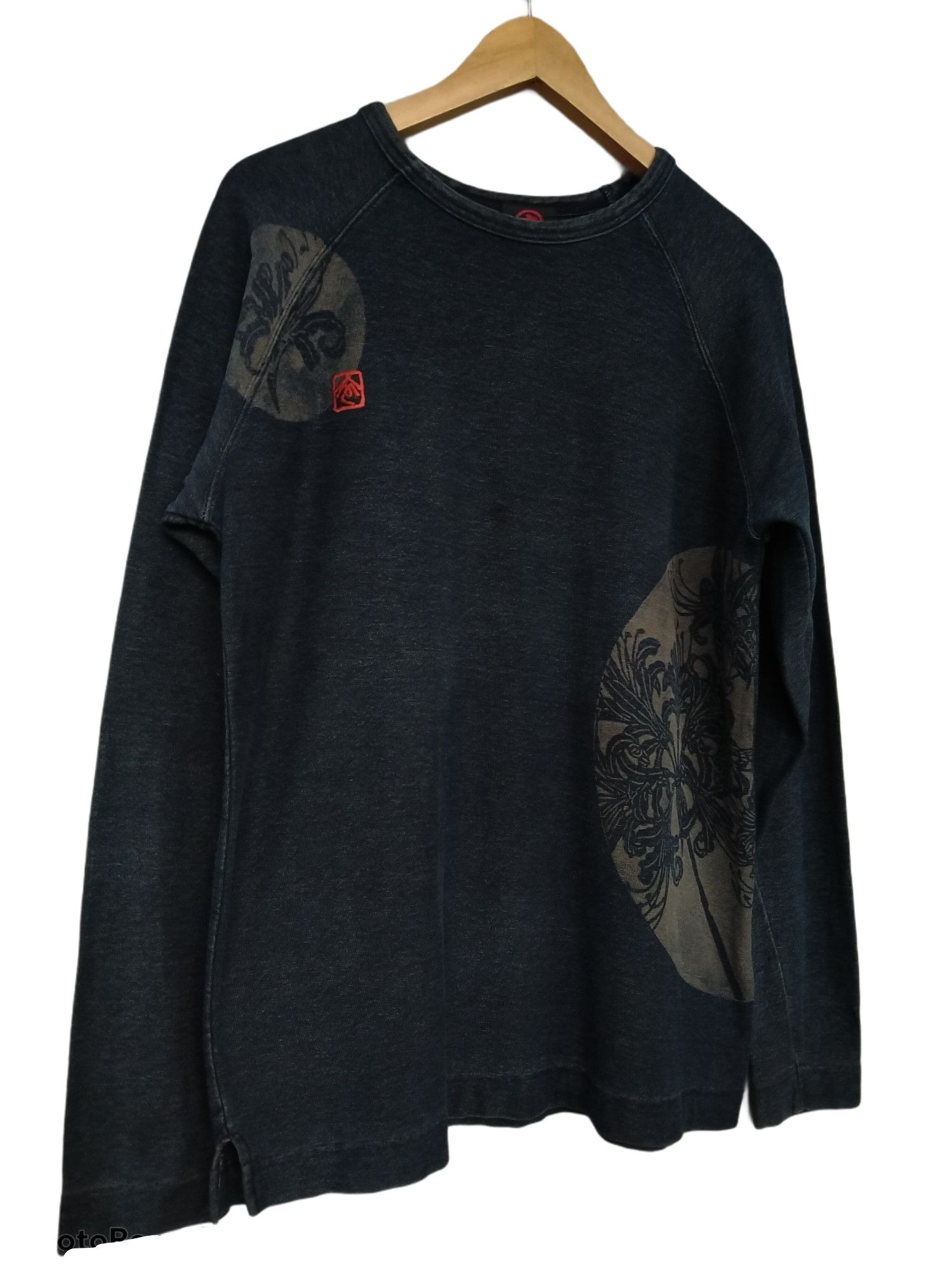 45rpm Japanese Brand COROMOOL Denim Indigo Blue Long Sleeve Size US M / EU 48-50 / 2 - 4 Thumbnail