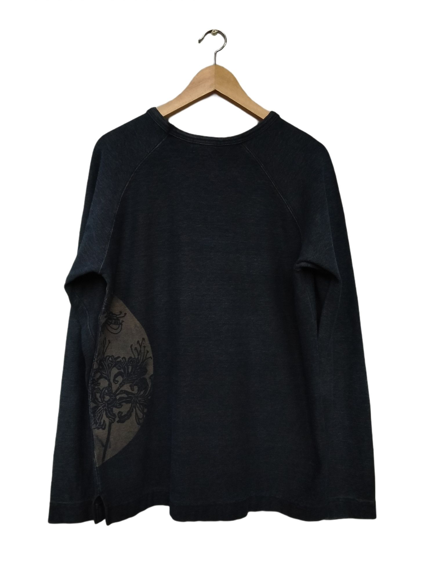 45rpm Japanese Brand COROMOOL Denim Indigo Blue Long Sleeve Size US M / EU 48-50 / 2 - 2 Thumbnail