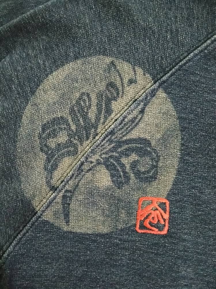 45rpm Japanese Brand COROMOOL Denim Indigo Blue Long Sleeve Size US M / EU 48-50 / 2 - 7 Thumbnail
