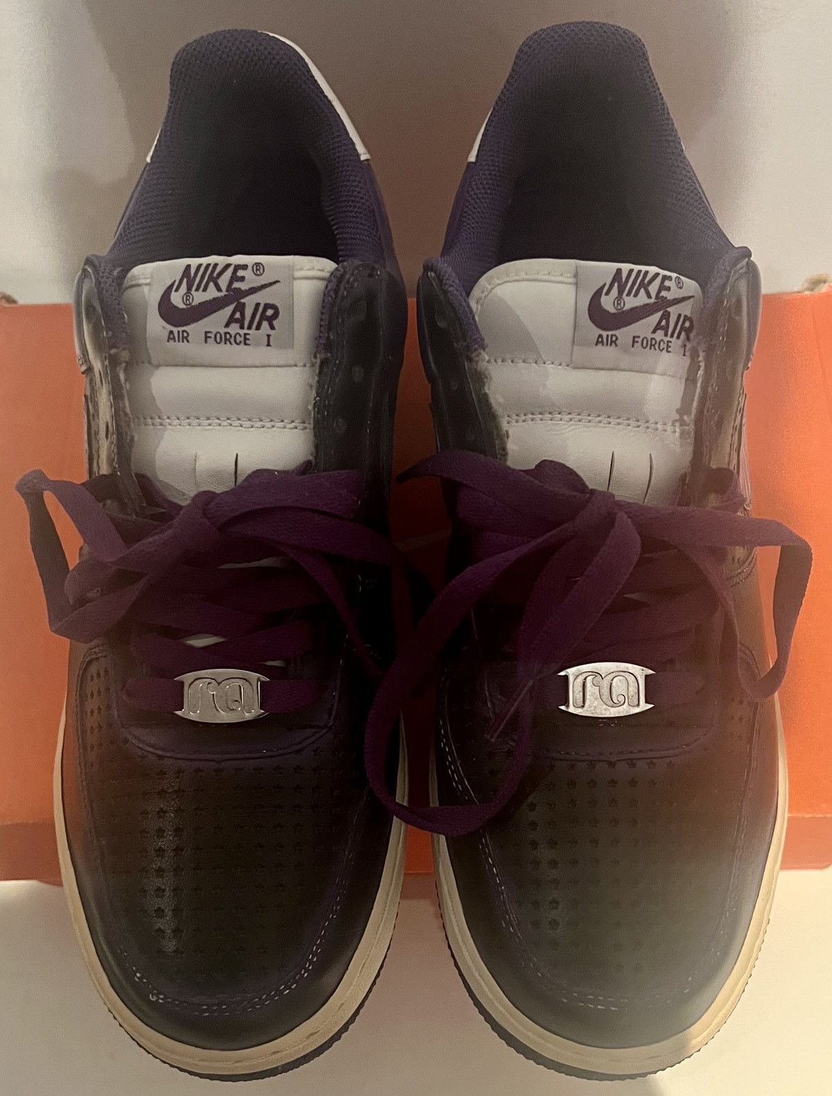 Nike Authentic Nike Air Force 1 one low customized rare vintage Size US 9.5 / EU 42-43 - 3 Thumbnail