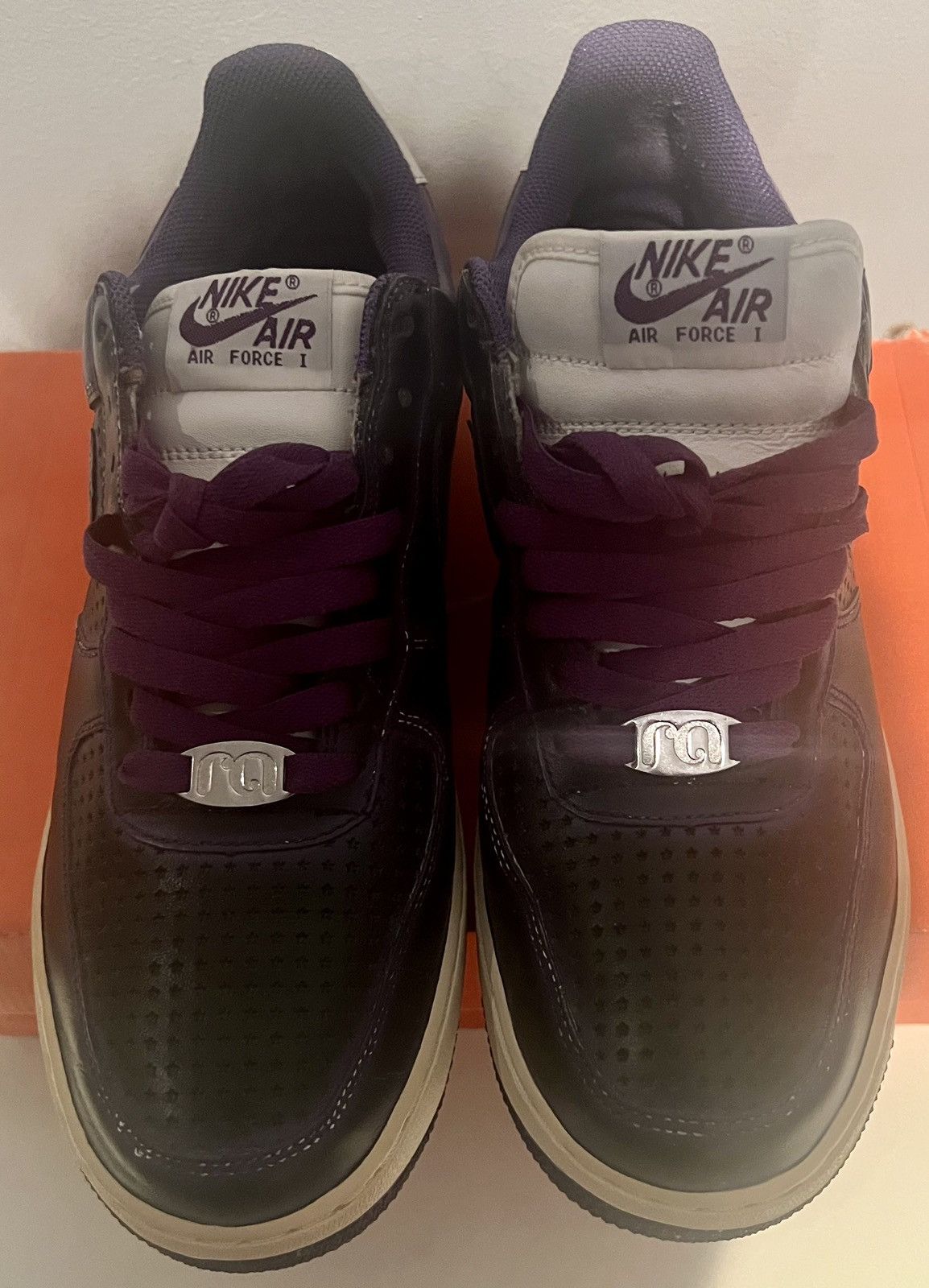 Nike Authentic Nike Air Force 1 one low customized rare vintage Size US 9.5 / EU 42-43 - 4 Thumbnail