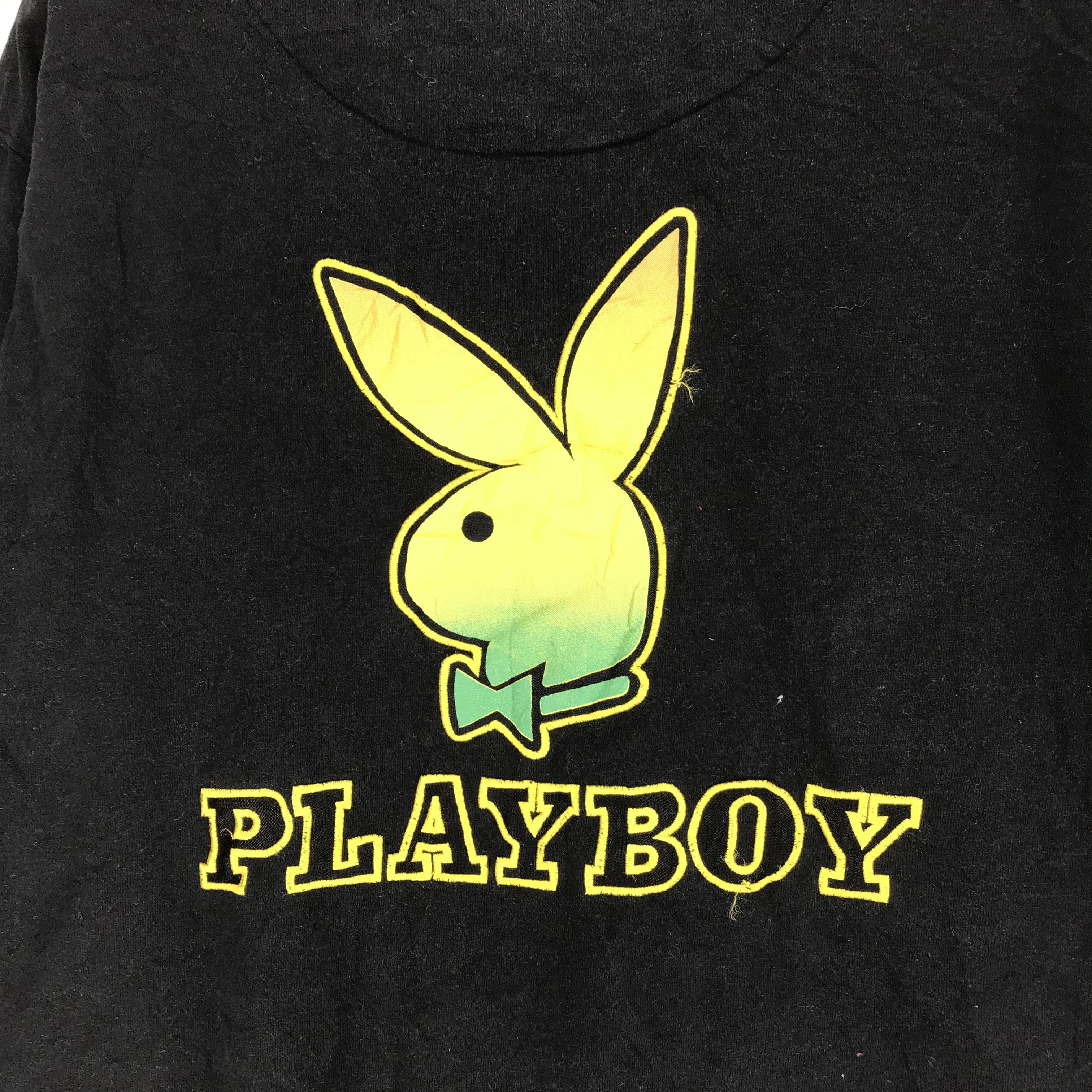 Bob Marley PLAY BOY Raggae Color Big Logo Sweatshirt #2162-84 Size US L / EU 52-54 / 3 - 2 Thumbnail