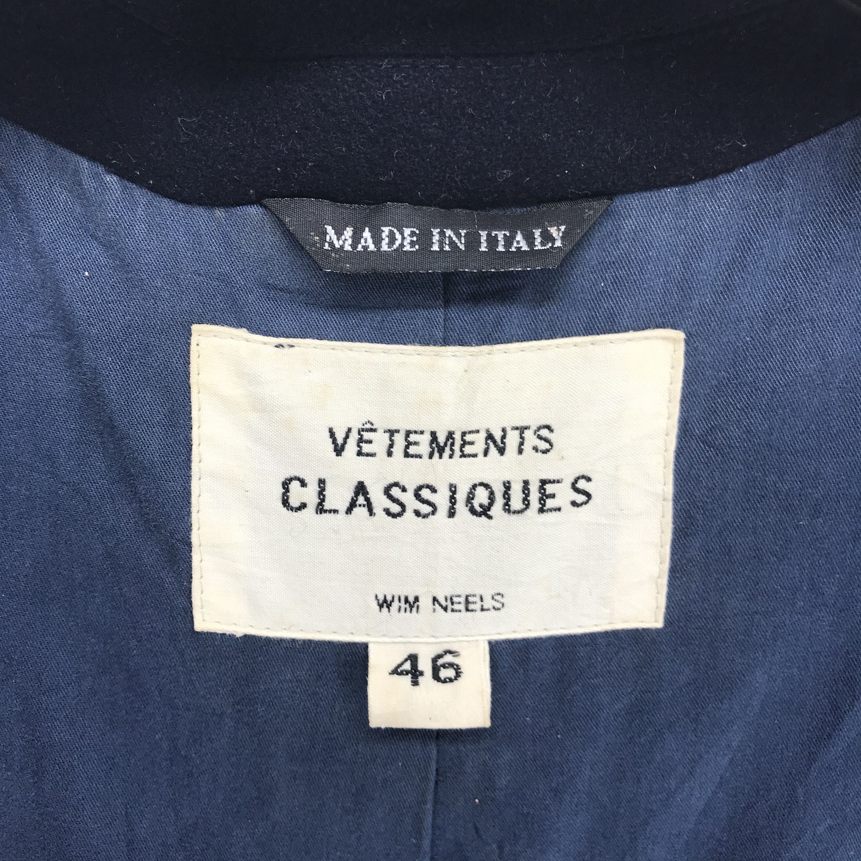 Vetements De Sport By Wim Neels Vetements Qlassiques Wim Neels Casual Jacket #2191-85 Size US S / EU 44-46 / 1 - 5 Thumbnail