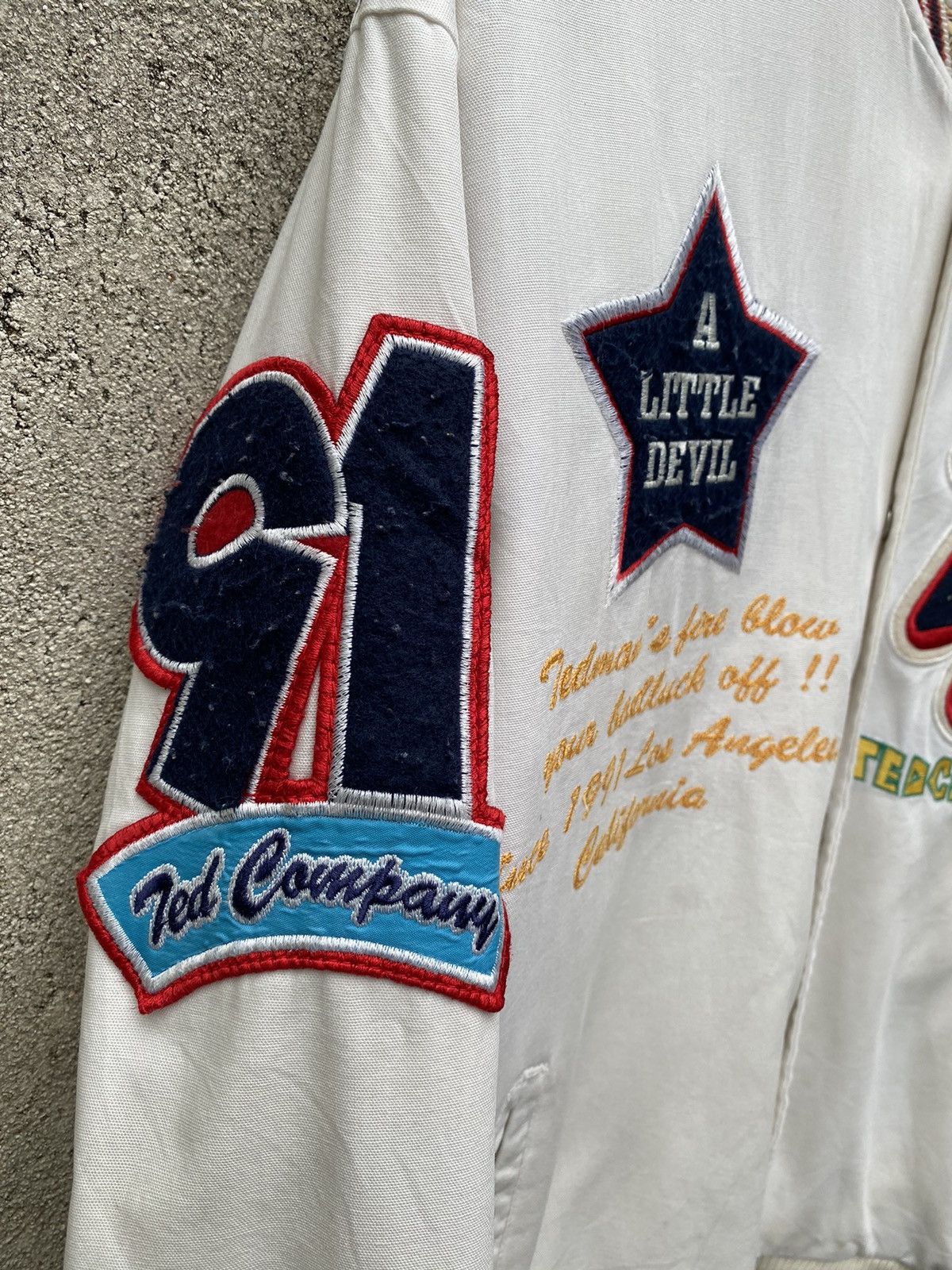 Tedman × Vintage Vintage TED COMPANY 1991 Embroidery Varsity Jacket Size US M / EU 48-50 / 2 - 4 Thumbnail