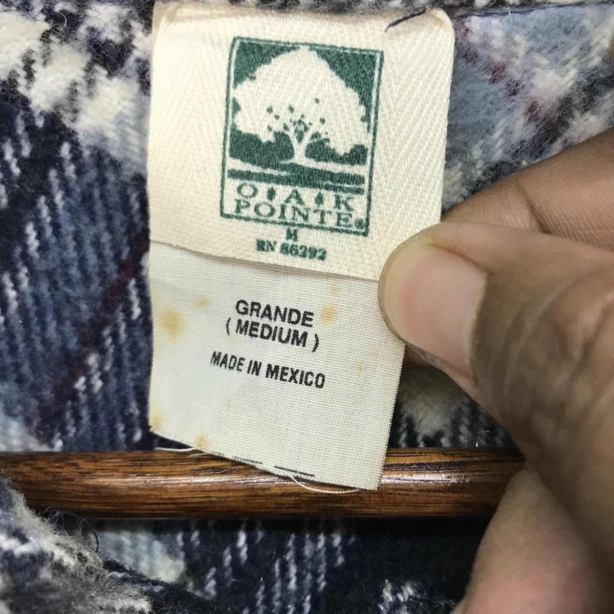 Flannel Vintage OAK POINTE Flannel Size US M / EU 48-50 / 2 - 7 Thumbnail