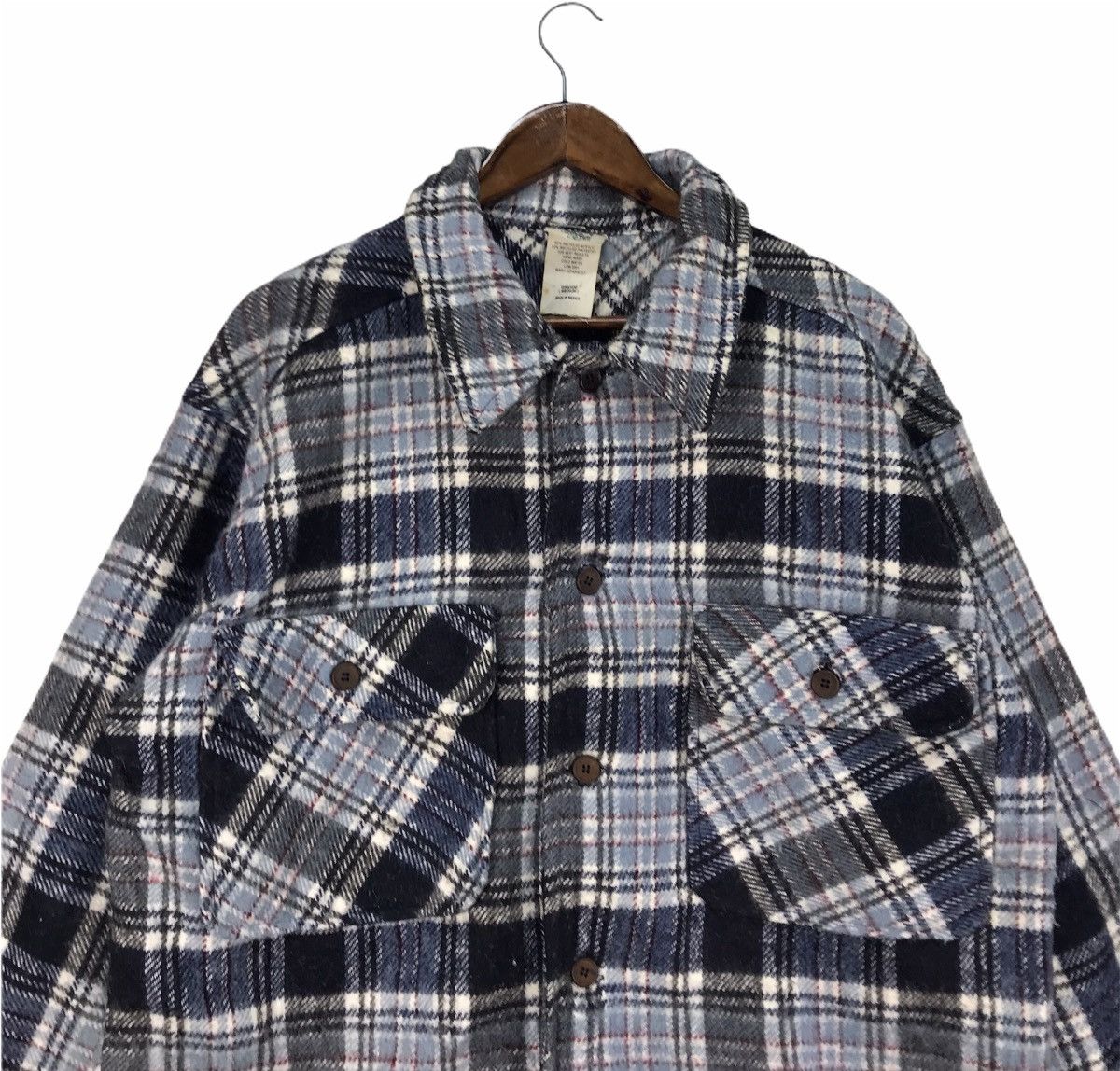 Flannel Vintage OAK POINTE Flannel Size US M / EU 48-50 / 2 - 2 Thumbnail