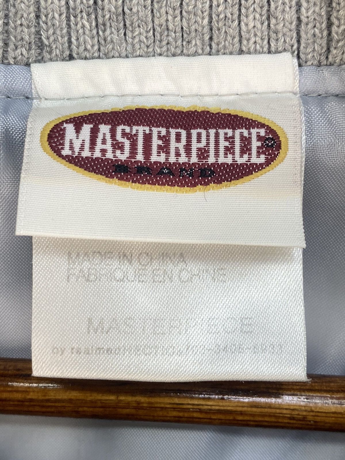 Japanese Brand ❗️RARE❗️Masterpiece Varsity Jacket Size US XL / EU 56 / 4 - 10 Thumbnail