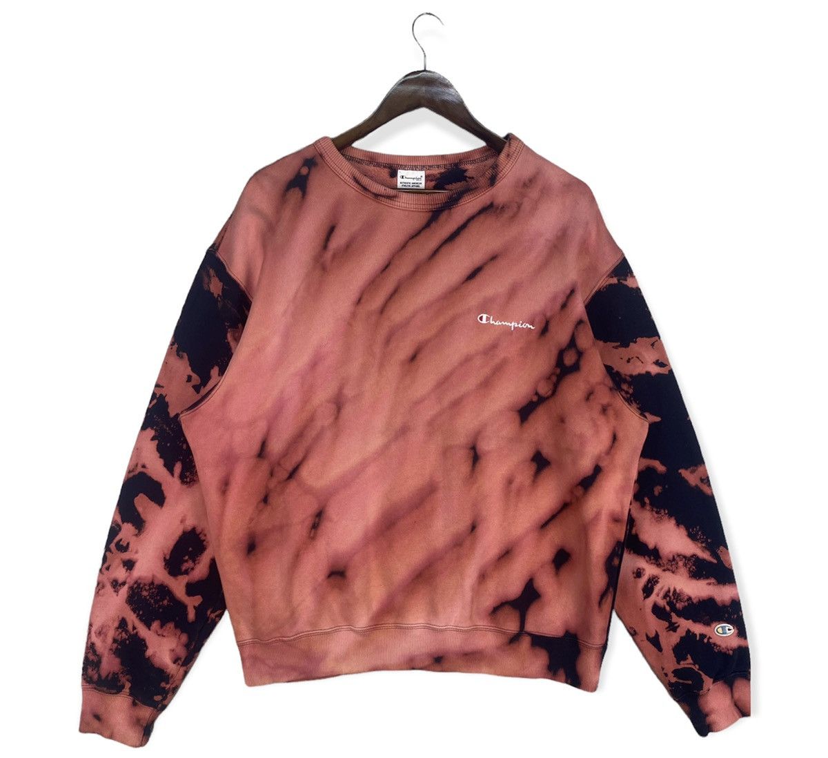 Champion Vintage Champion Tyedye Sweatshirt Size US XL / EU 56 / 4 - 1 Thumbnail
