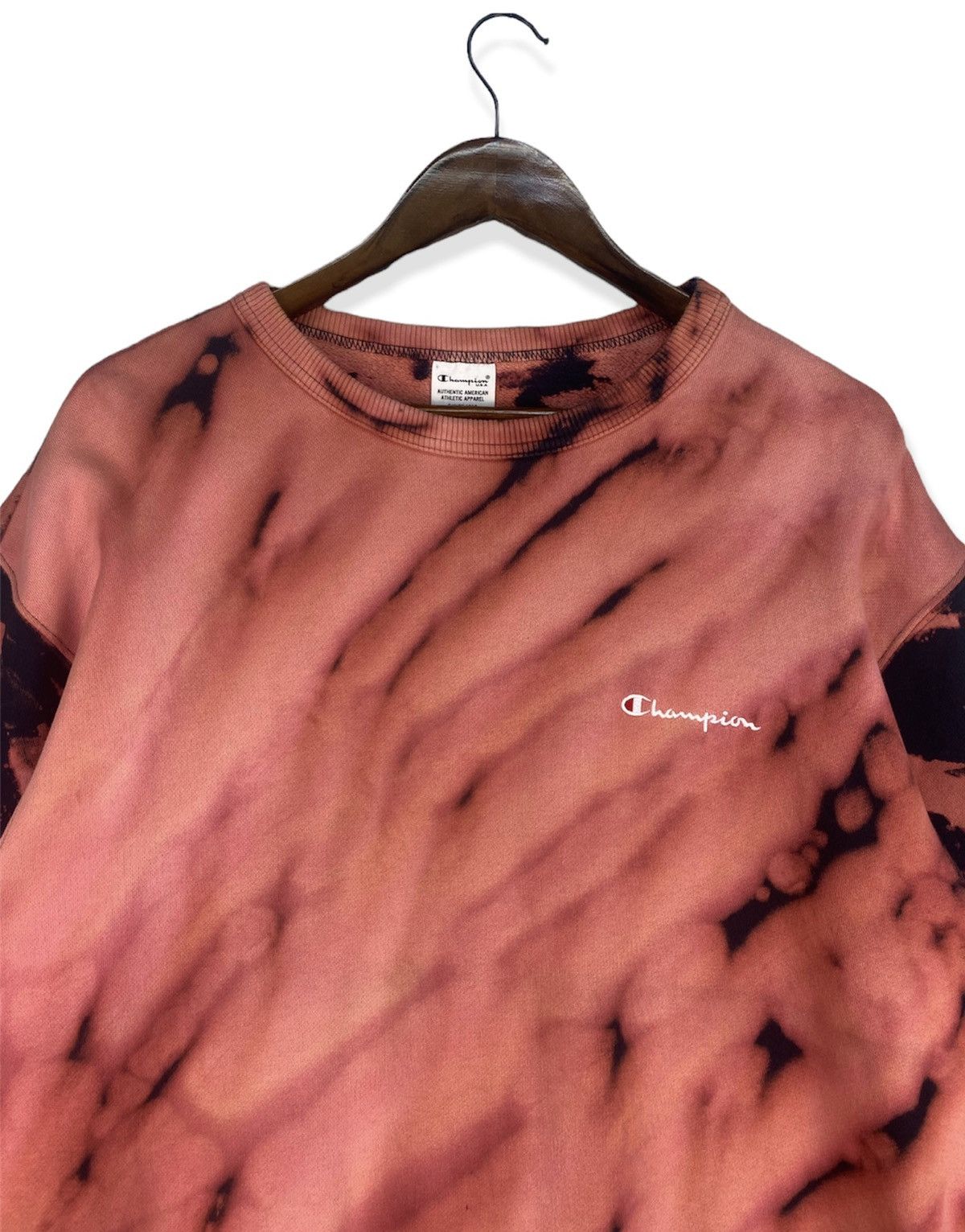 Champion Vintage Champion Tyedye Sweatshirt Size US XL / EU 56 / 4 - 2 Thumbnail