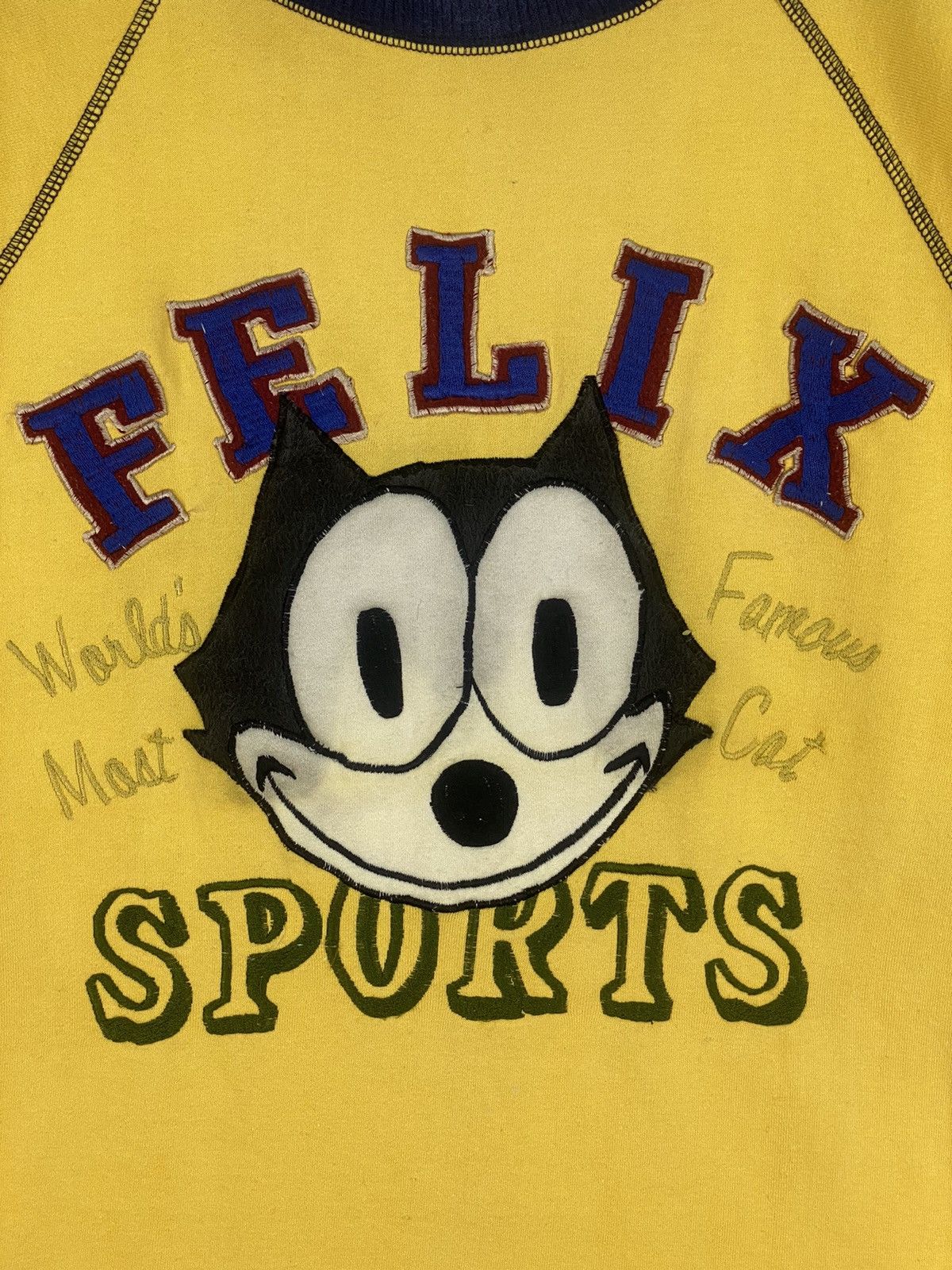 Cartoon Network Vintage Felix The Cat Sport Sweatshirt Size US M / EU 48-50 / 2 - 5 Thumbnail