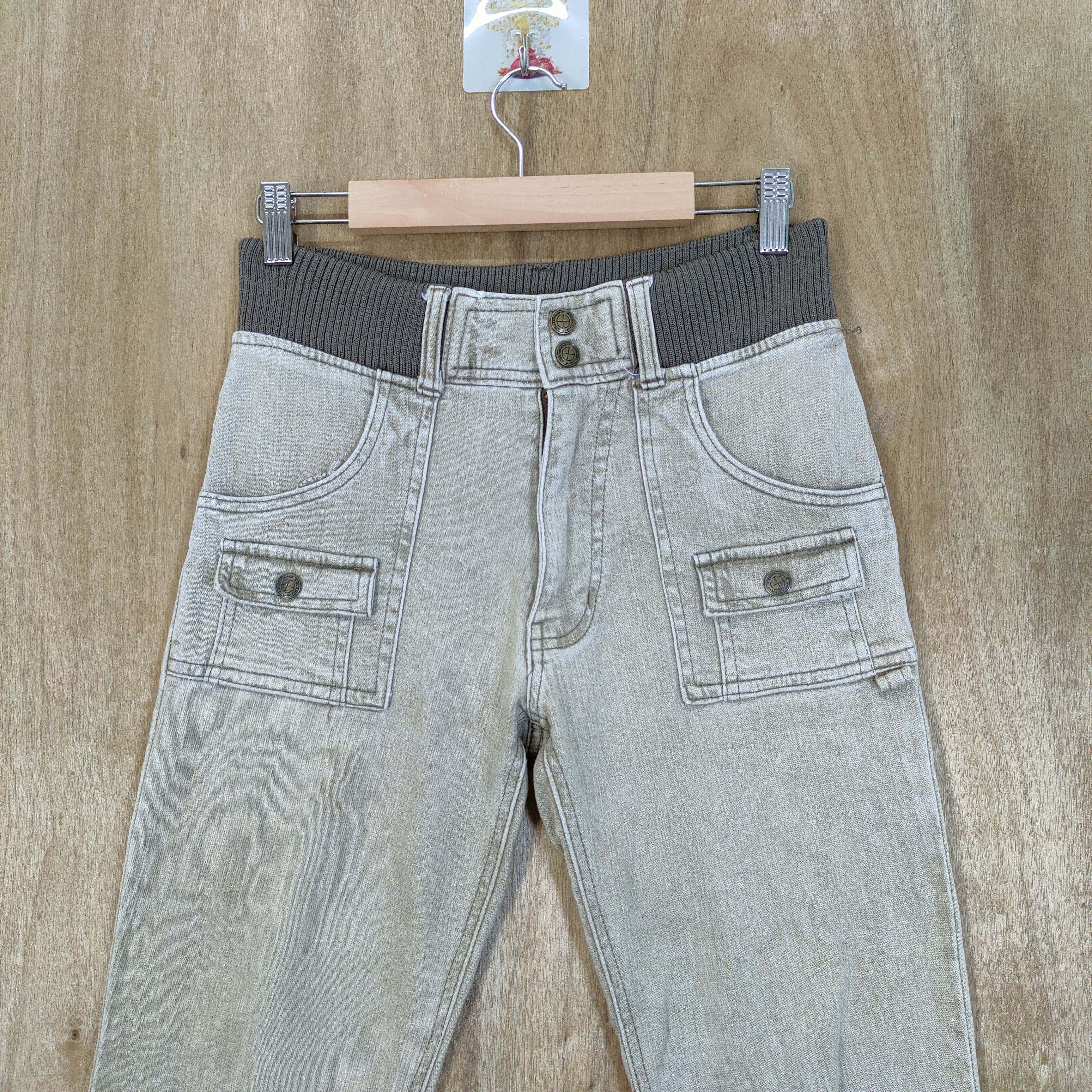 Designer × Japanese Brand JAPANESE BRAND FADED FLARE BUSH PANTS Size US 26 / EU 42 - 2 Thumbnail