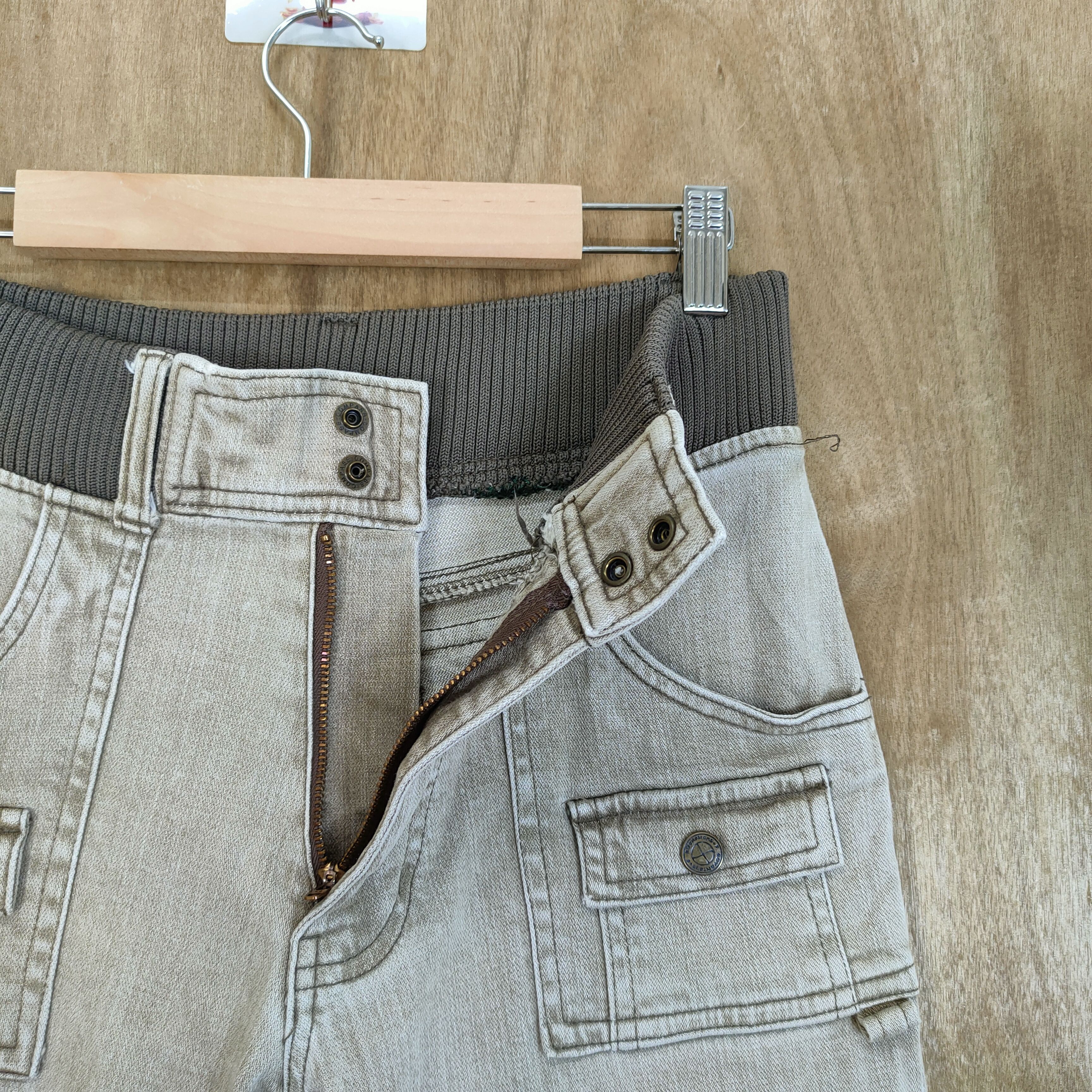 Designer × Japanese Brand JAPANESE BRAND FADED FLARE BUSH PANTS Size US 26 / EU 42 - 7 Thumbnail