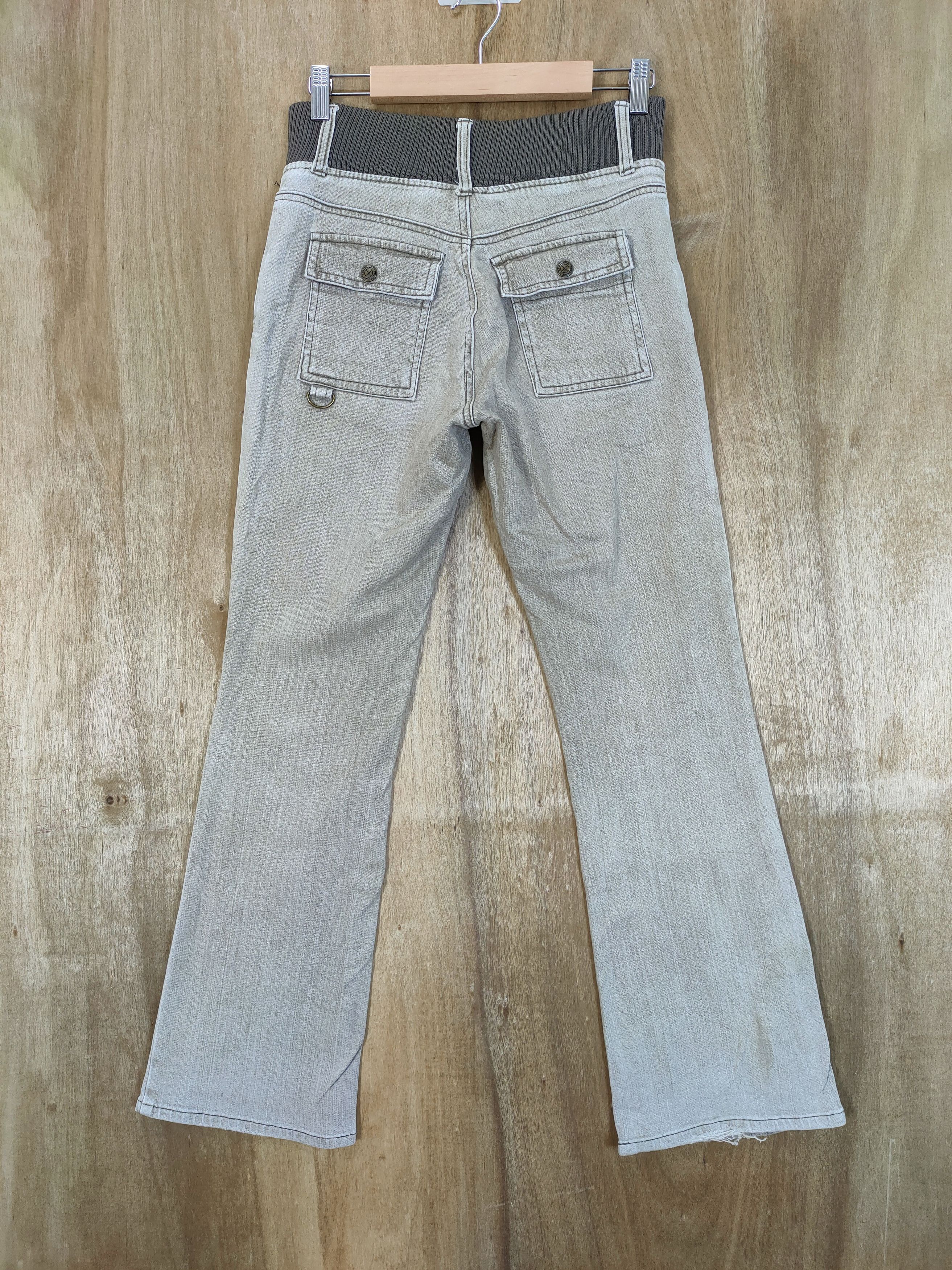 Designer × Japanese Brand JAPANESE BRAND FADED FLARE BUSH PANTS Size US 26 / EU 42 - 4 Thumbnail