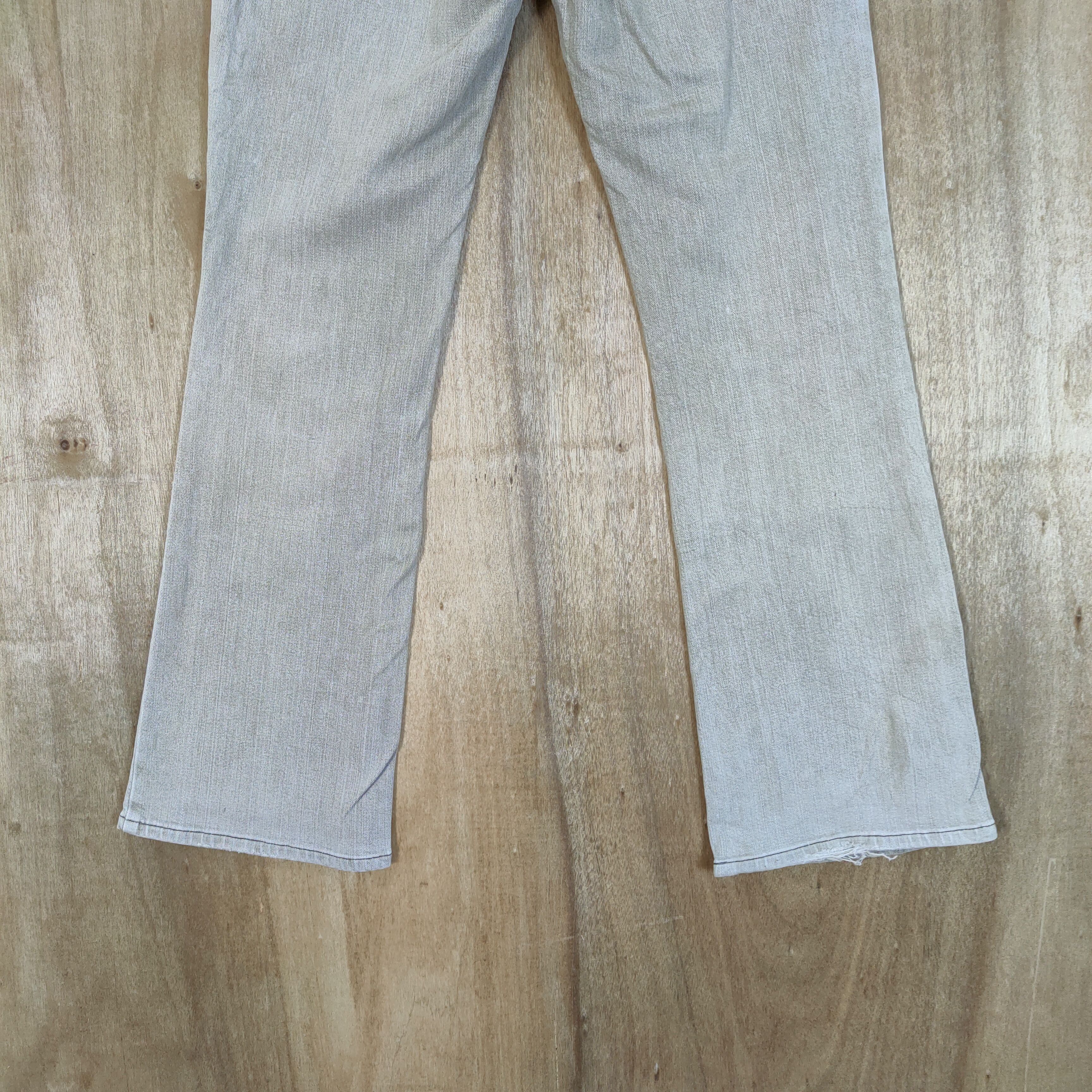 Designer × Japanese Brand JAPANESE BRAND FADED FLARE BUSH PANTS Size US 26 / EU 42 - 6 Thumbnail