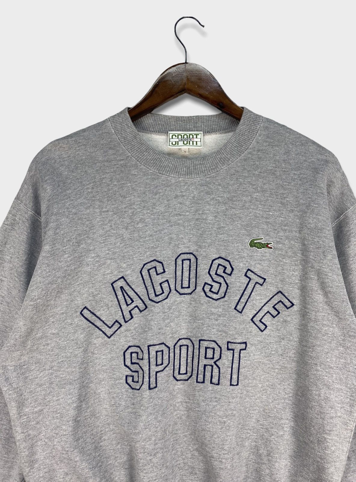 Lacoste Vintage Lacoste Sport Sweatshirt Size US L / EU 52-54 / 3 - 2 Thumbnail