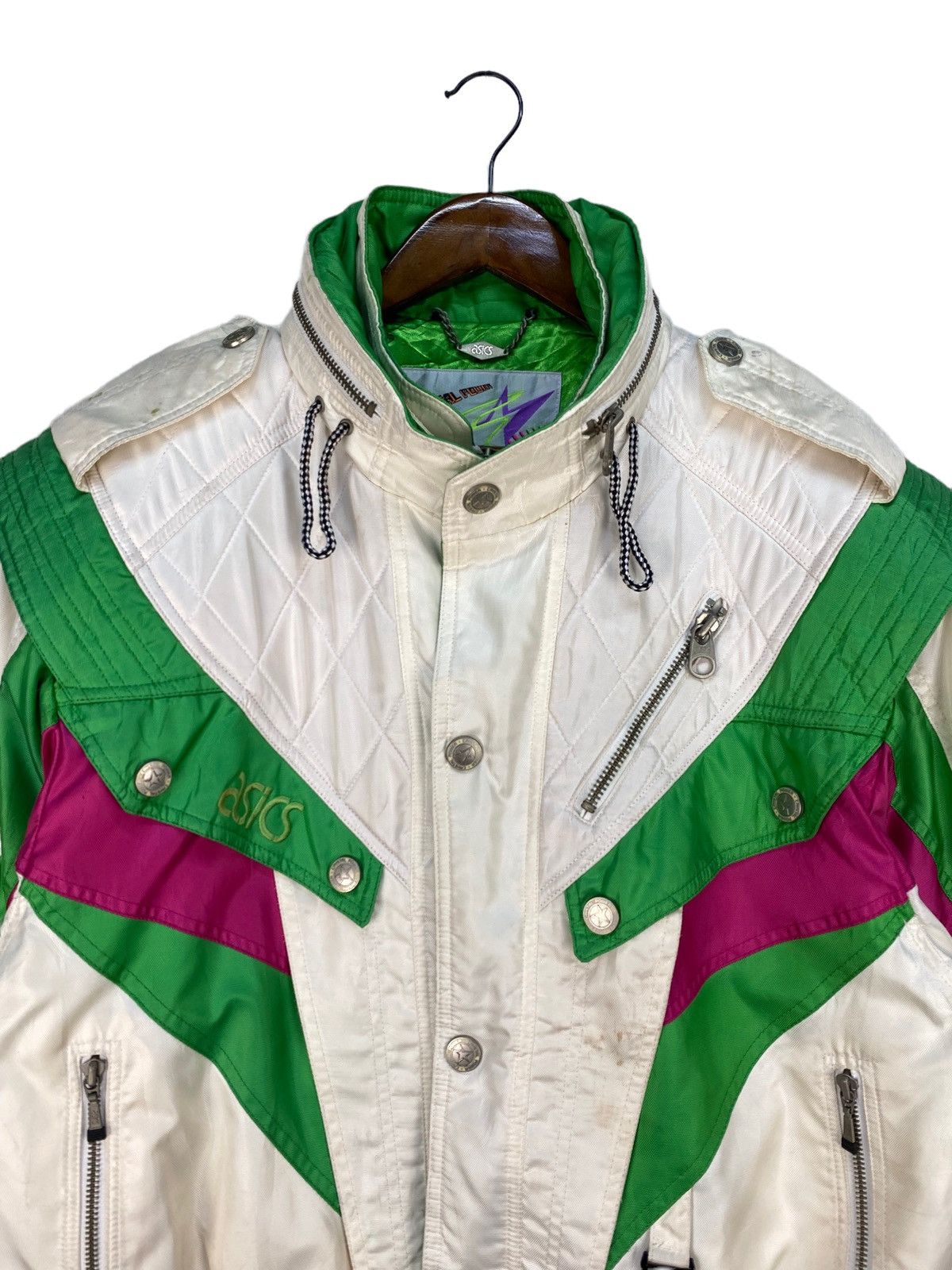 Asics Vintage Asics Ski Jacket Size US L / EU 52-54 / 3 - 2 Thumbnail