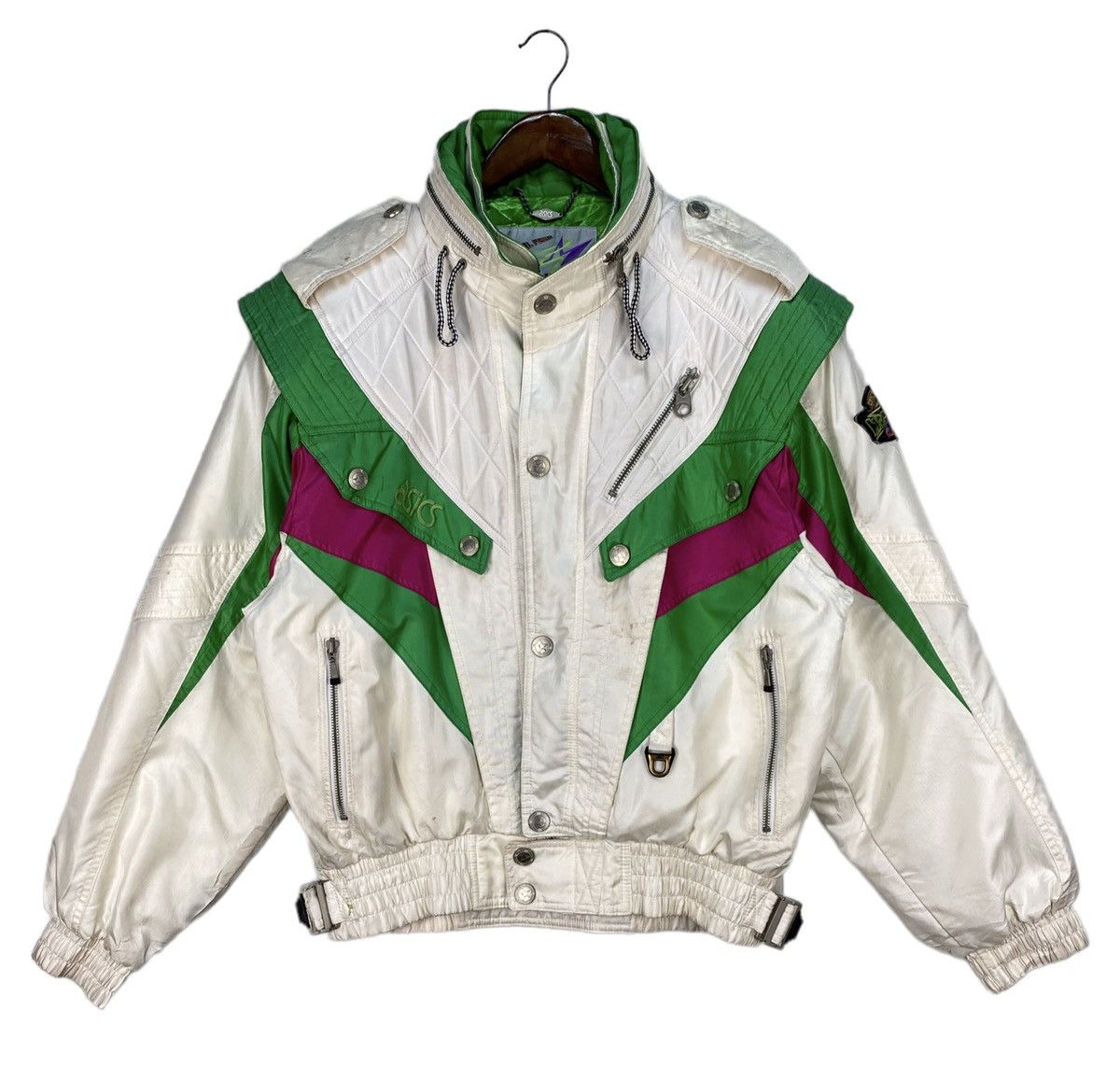 Asics Vintage Asics Ski Jacket Size US L / EU 52-54 / 3 - 1 Thumbnail