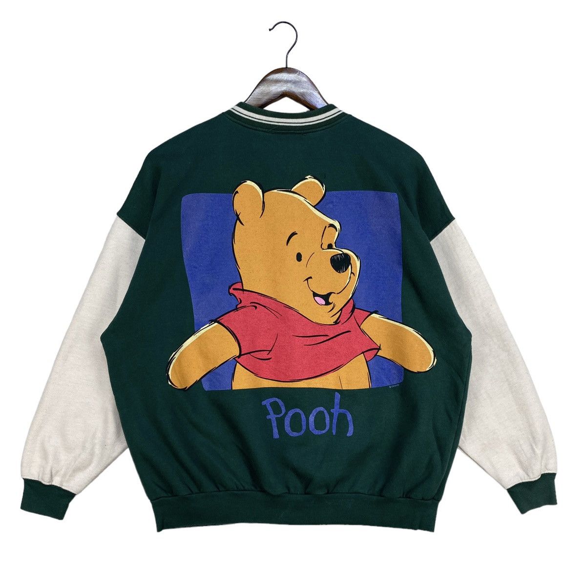 Disney Vintage Winnie The Pooh Varsity Jacket Size US M / EU 48-50 / 2 - 1 Thumbnail