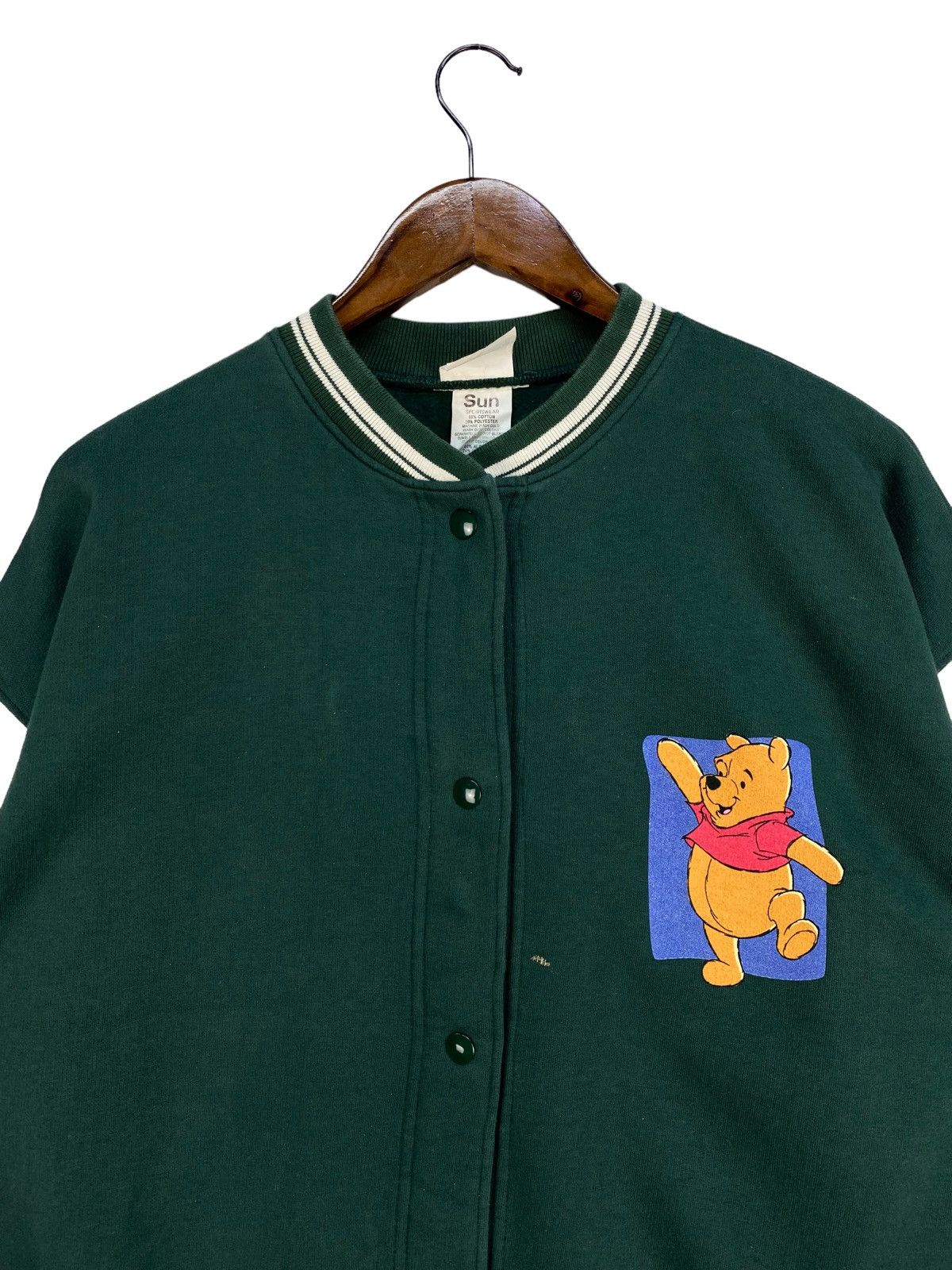 Disney Vintage Winnie The Pooh Varsity Jacket Size US M / EU 48-50 / 2 - 3 Thumbnail