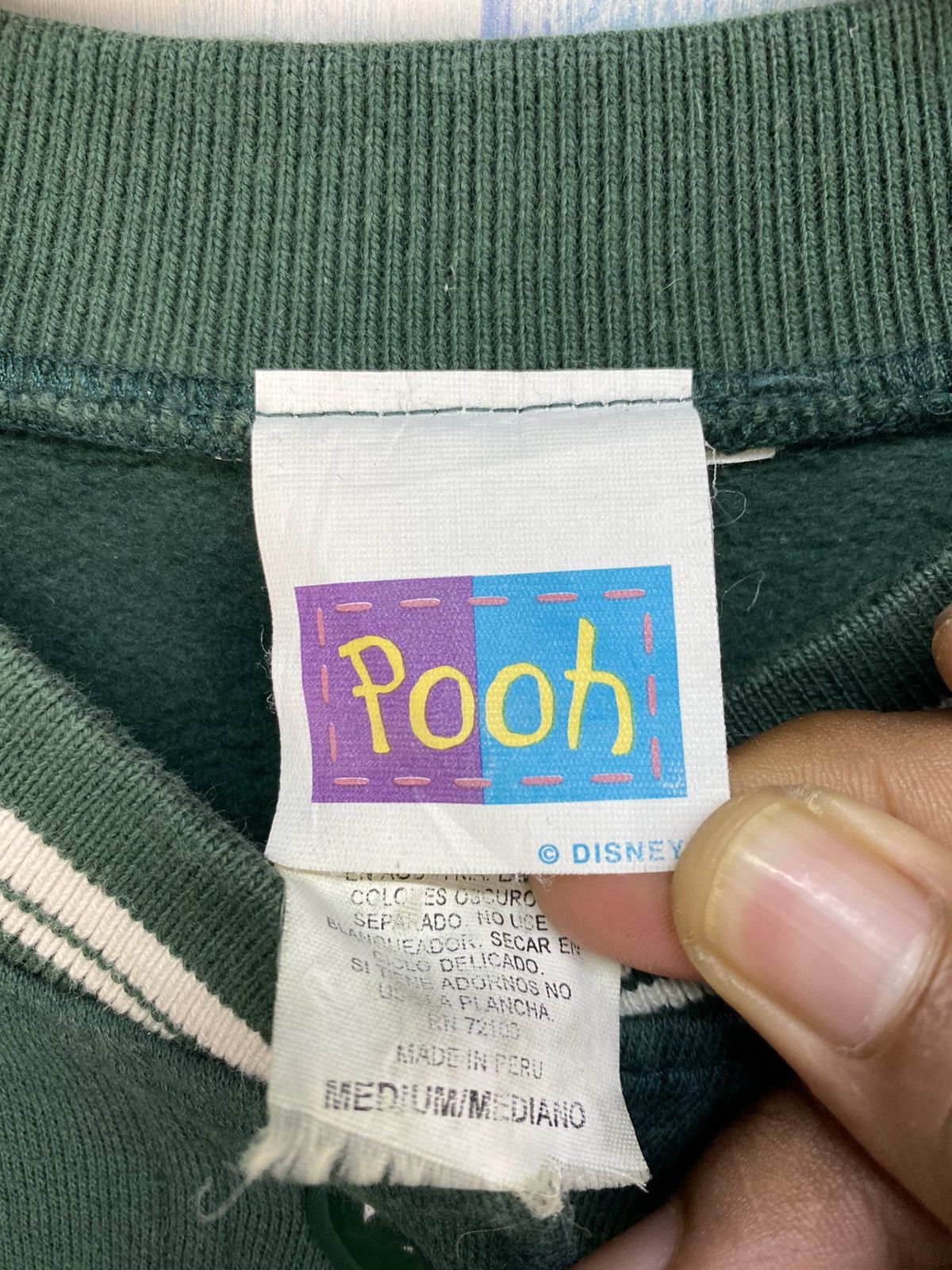 Disney Vintage Winnie The Pooh Varsity Jacket Size US M / EU 48-50 / 2 - 6 Thumbnail