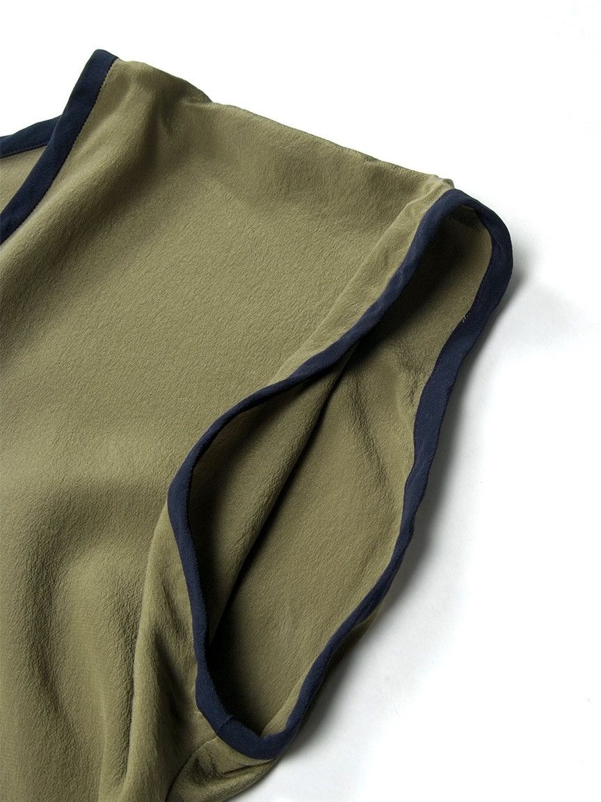 Vintage Vintage 80's Yves Saint Laurent Variation Silk Top Blouse Size S / US 4 / IT 40 - 3 Thumbnail