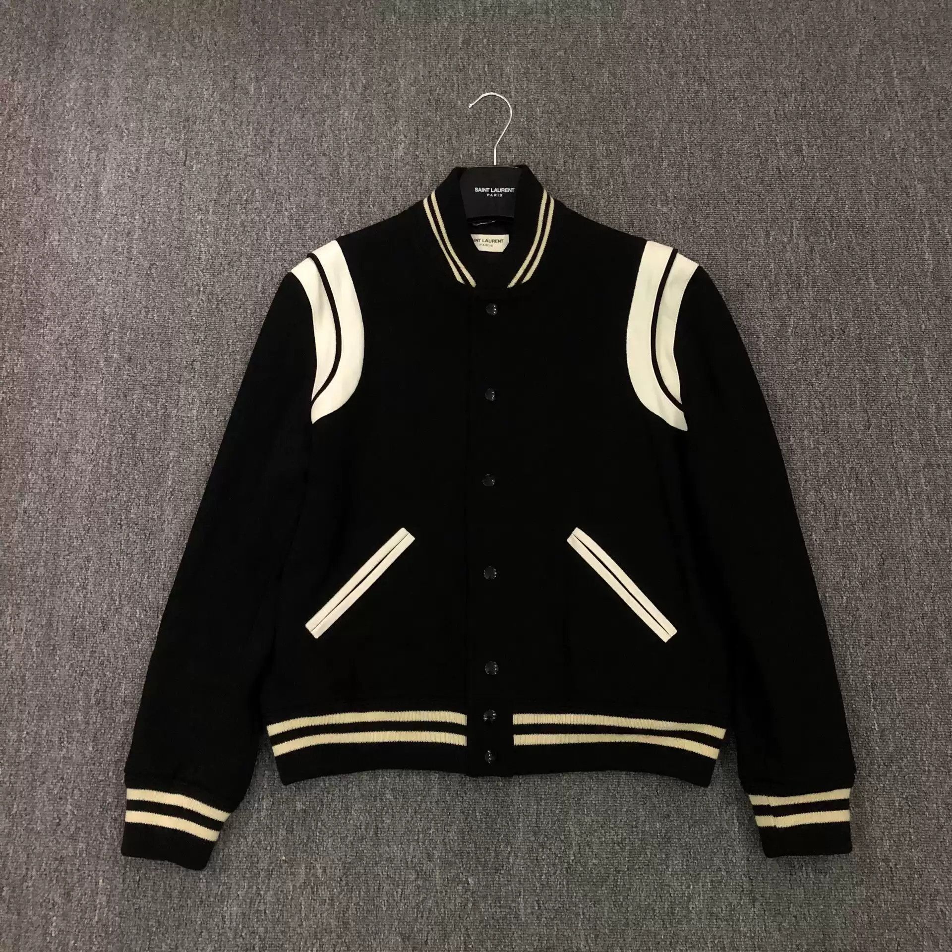 Saint Laurent Paris Saint Laurent 16Ss Bomber Jacket Size 50 Grailed