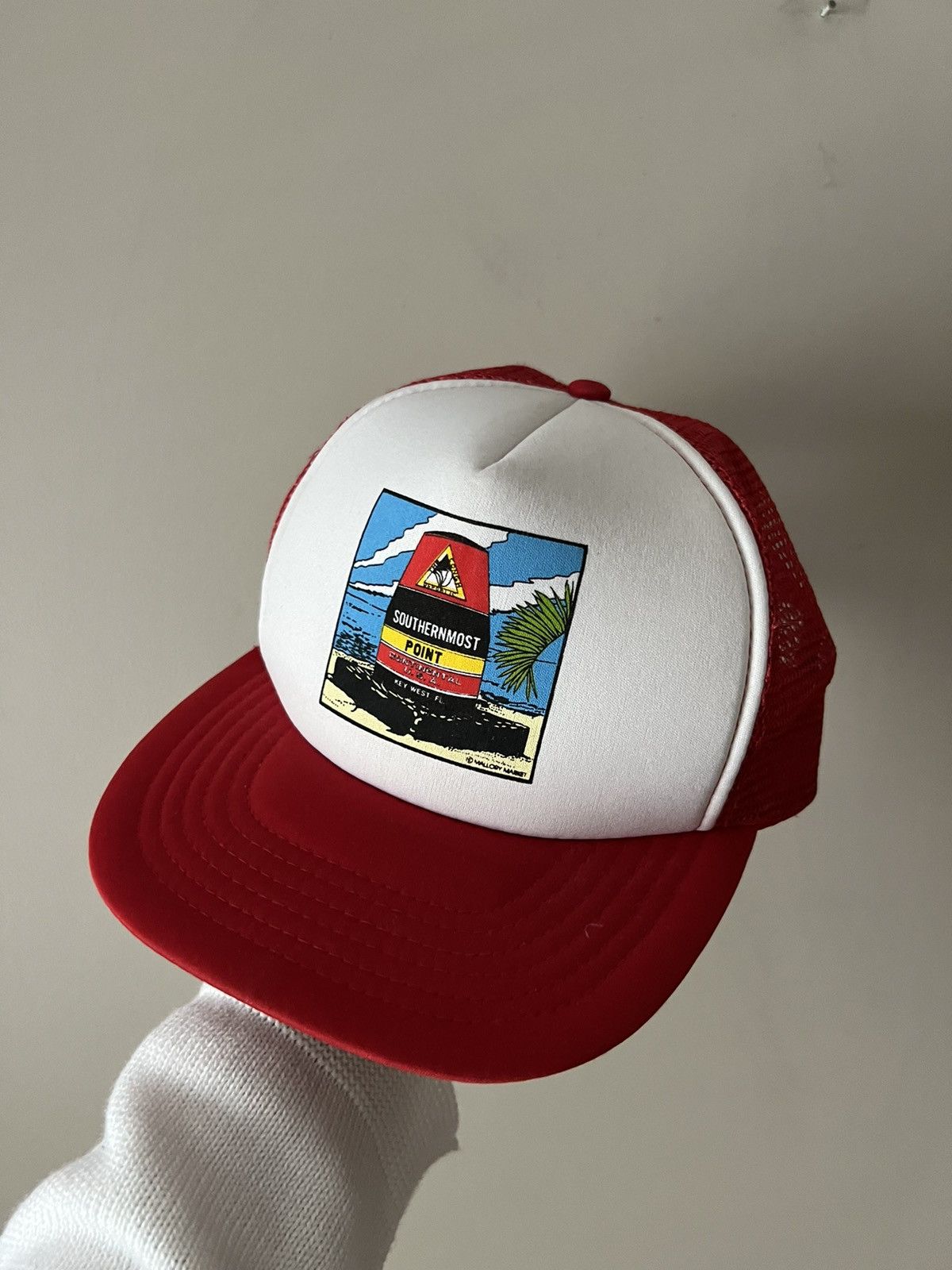 Vintage Vintage Southernmost Point Trucker Hat Size ONE SIZE - 1 Thumbnail