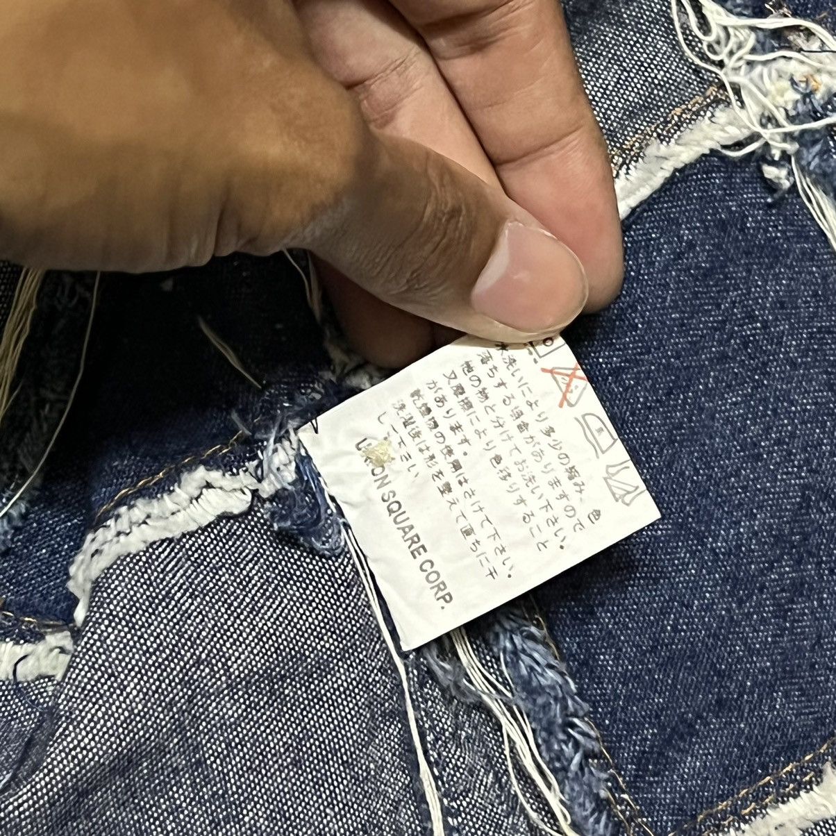 Japanese Brand Patchwork Denim Button Up Shirt Kapital Style Size US M / EU 48-50 / 2 - 12 Thumbnail