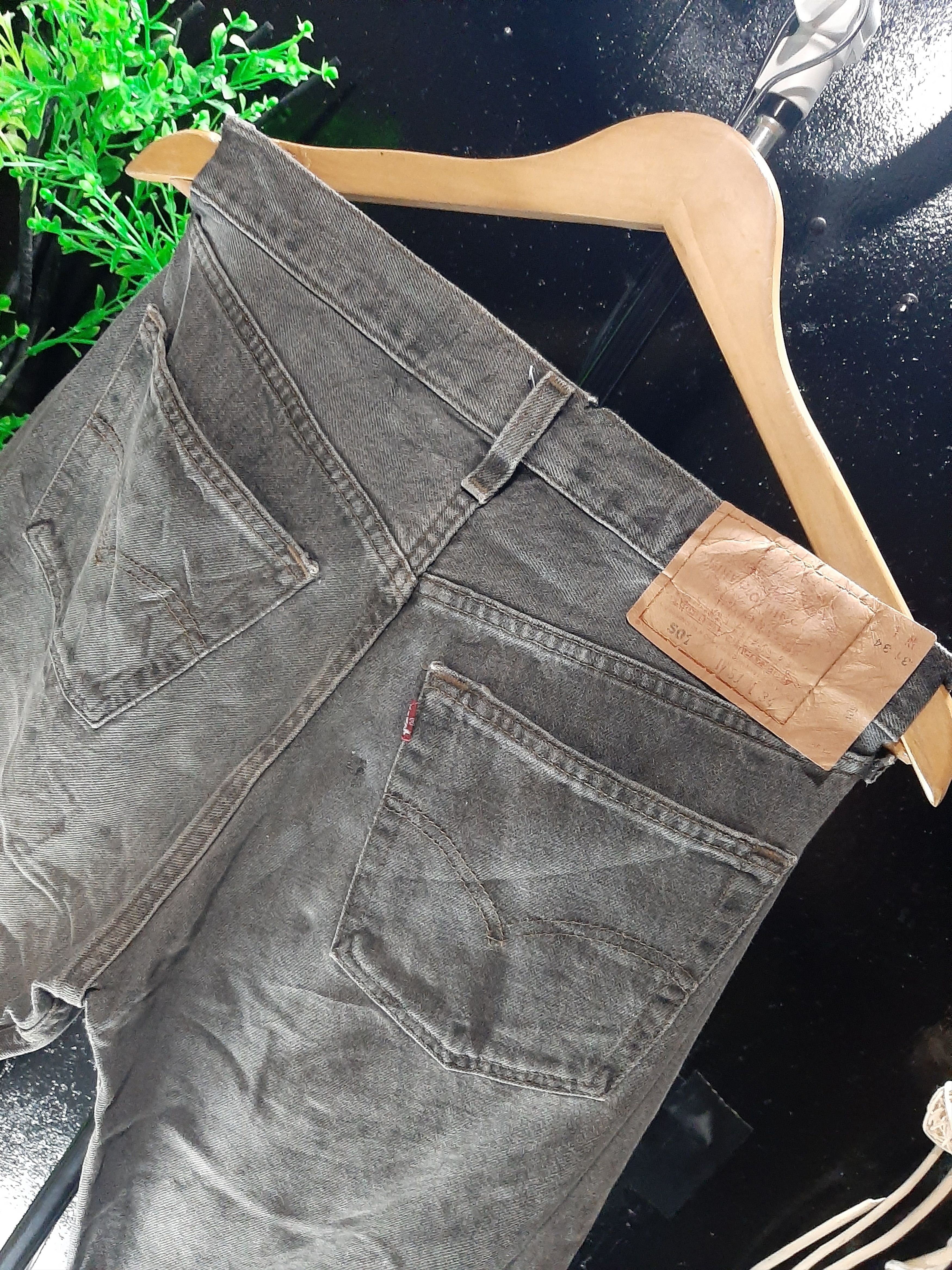 VINTAGE 2000 LEVI'S 501 DISTRESSED DENIM USA 🇺🇸