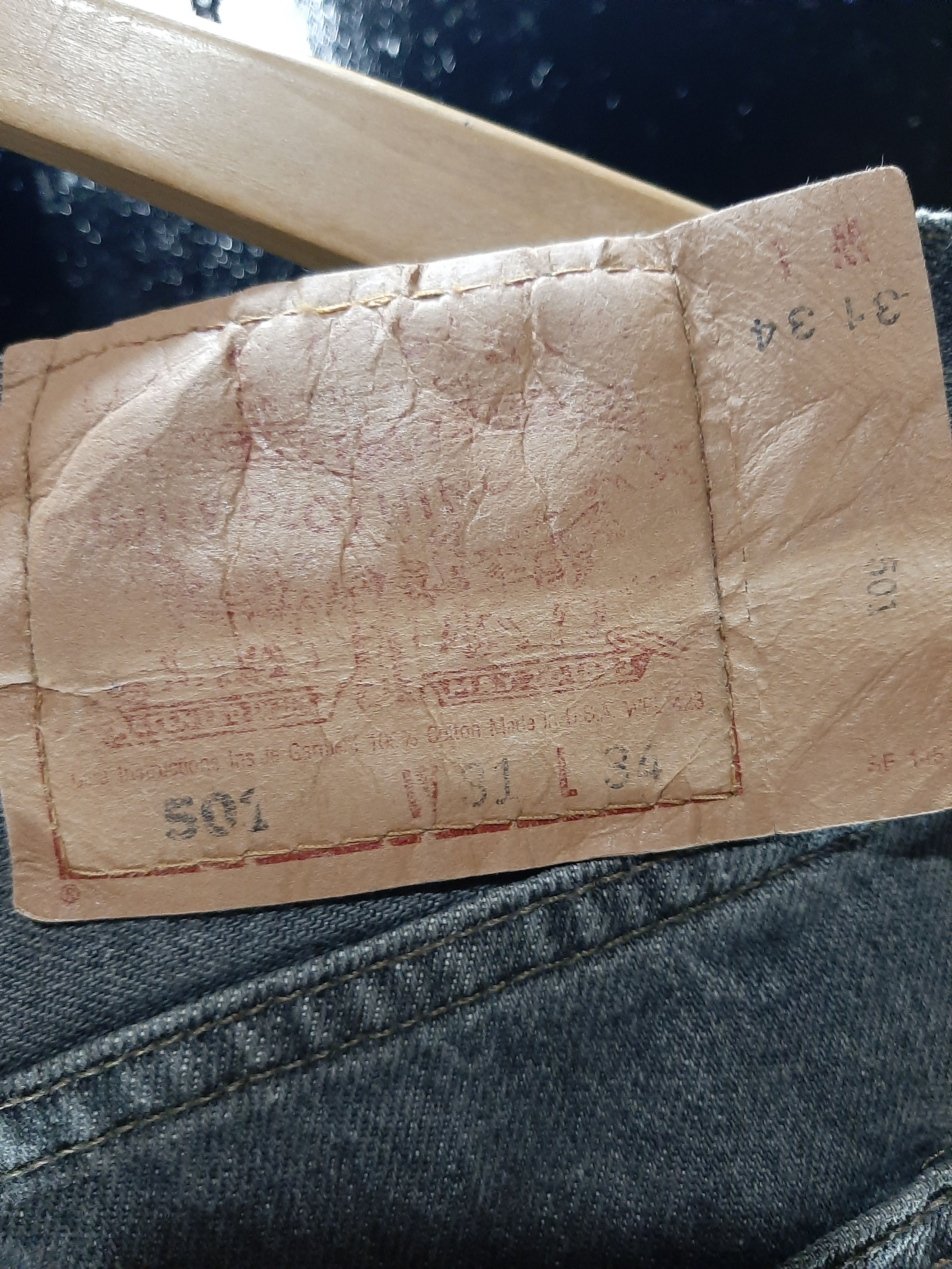 VINTAGE 2000 LEVI'S 501 DISTRESSED DENIM USA 🇺🇸