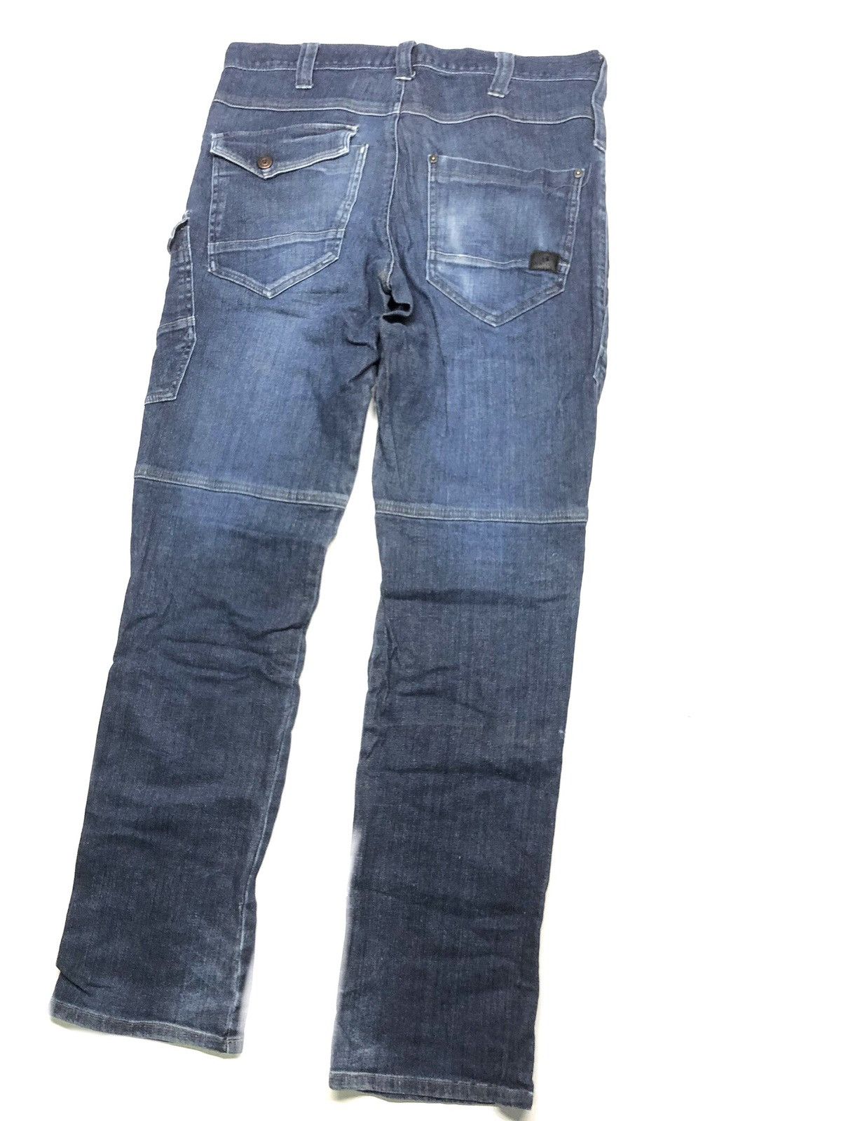 Japanese Brand × Vintage BURTLE BT-2011 CARGO DENIM JAPAN 🇯🇵 Size US 32 / EU 48 - 10 Thumbnail