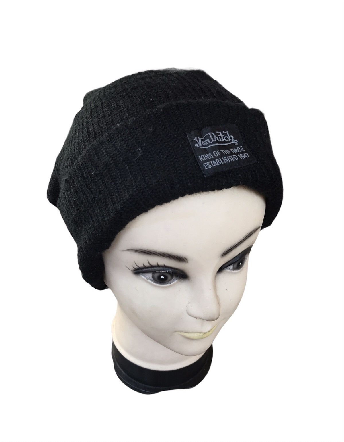 Von Dutch Vintage Von Dutch Beanie Hat Size ONE SIZE - 1 Thumbnail