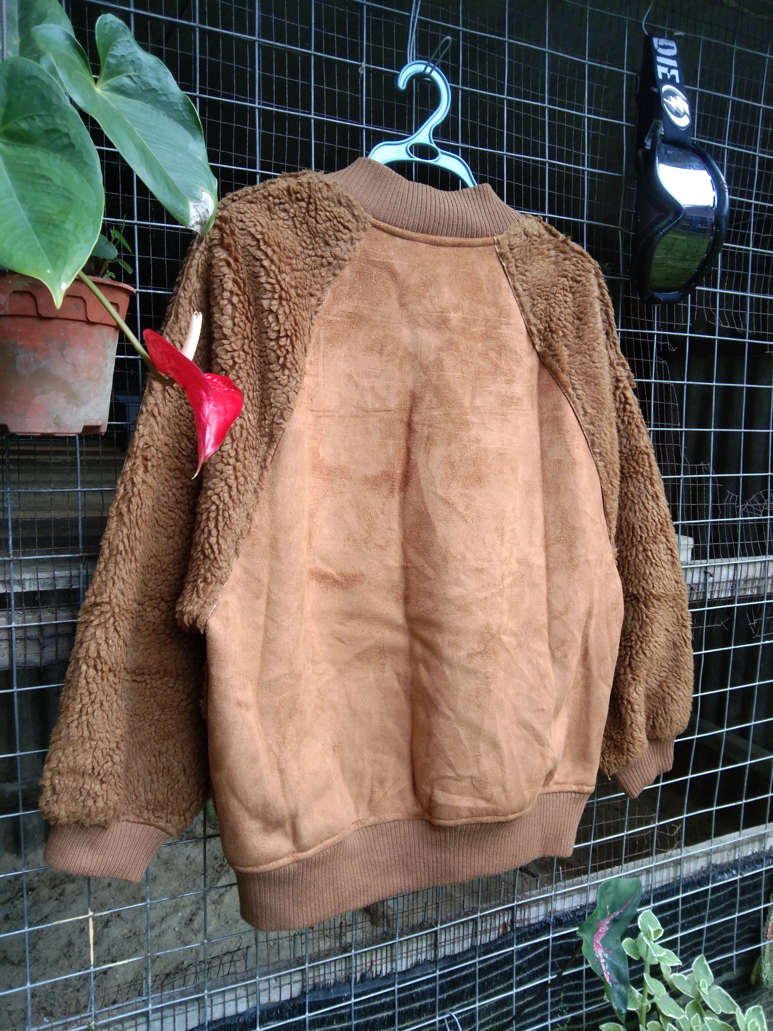 Japanese Brand 🔥RARE🔥 DEEP PILE SHERPA JACKET Size US L / EU 52-54 / 3 - 8 Thumbnail