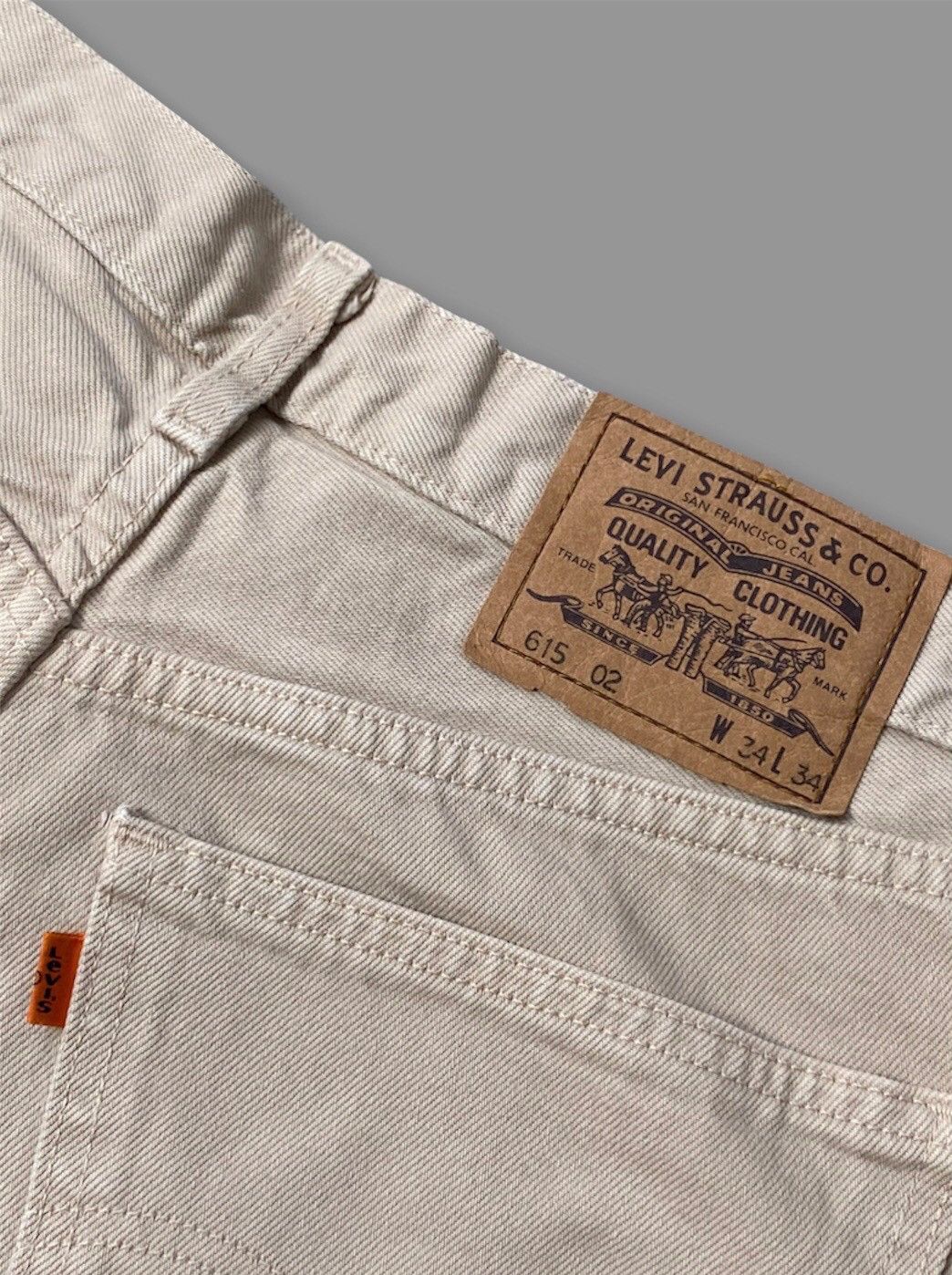 Levi's × Levi's Vintage Clothing × Vintage Vintage Levi’s 615 Orange Tab 34x34 Size US 34 / EU 50 - 4 Thumbnail