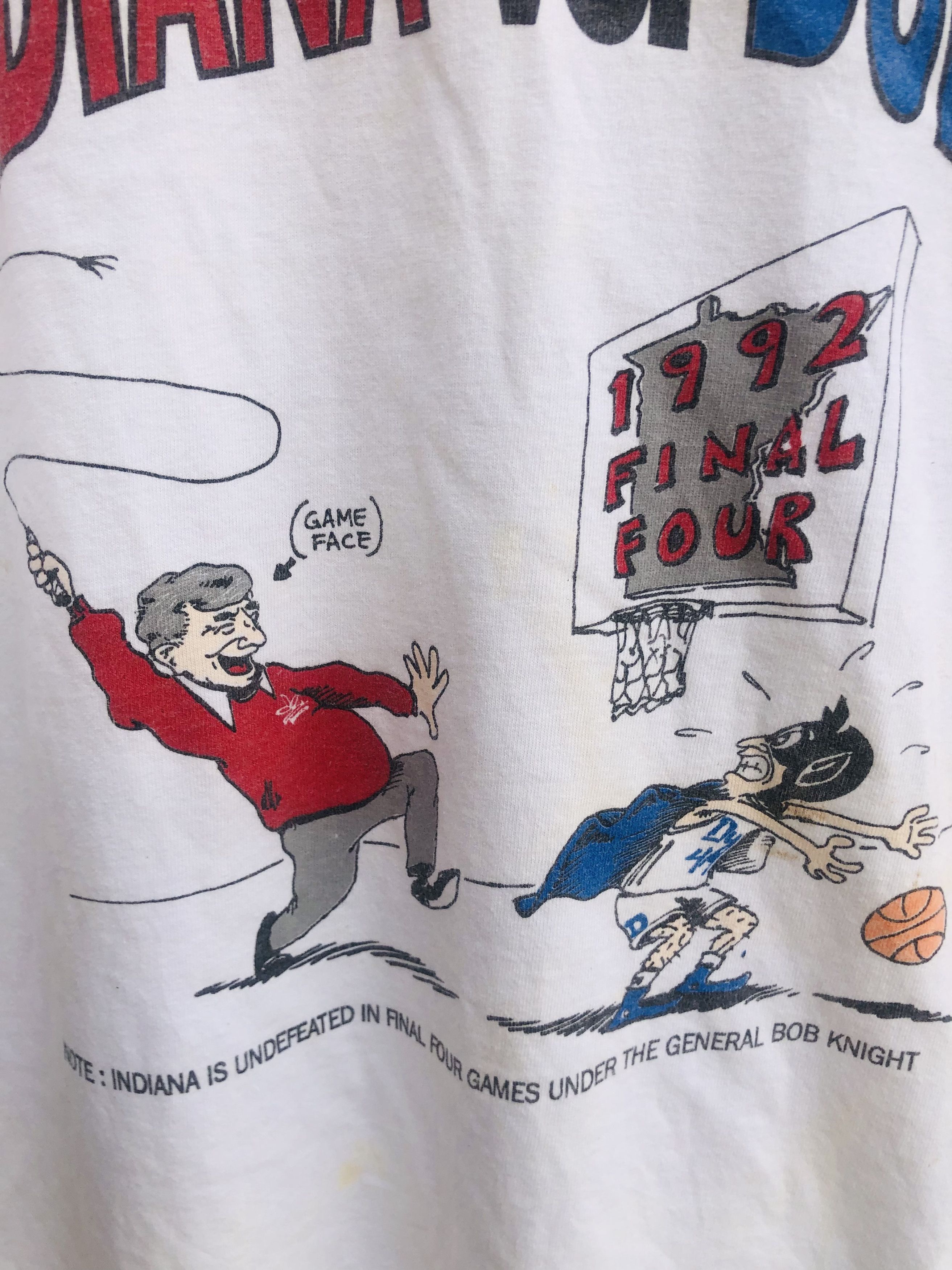 Vintage Vintage Indiana Vs Duke Designer Fashion Style Shirt Size US XL / EU 56 / 4 - 4 Thumbnail
