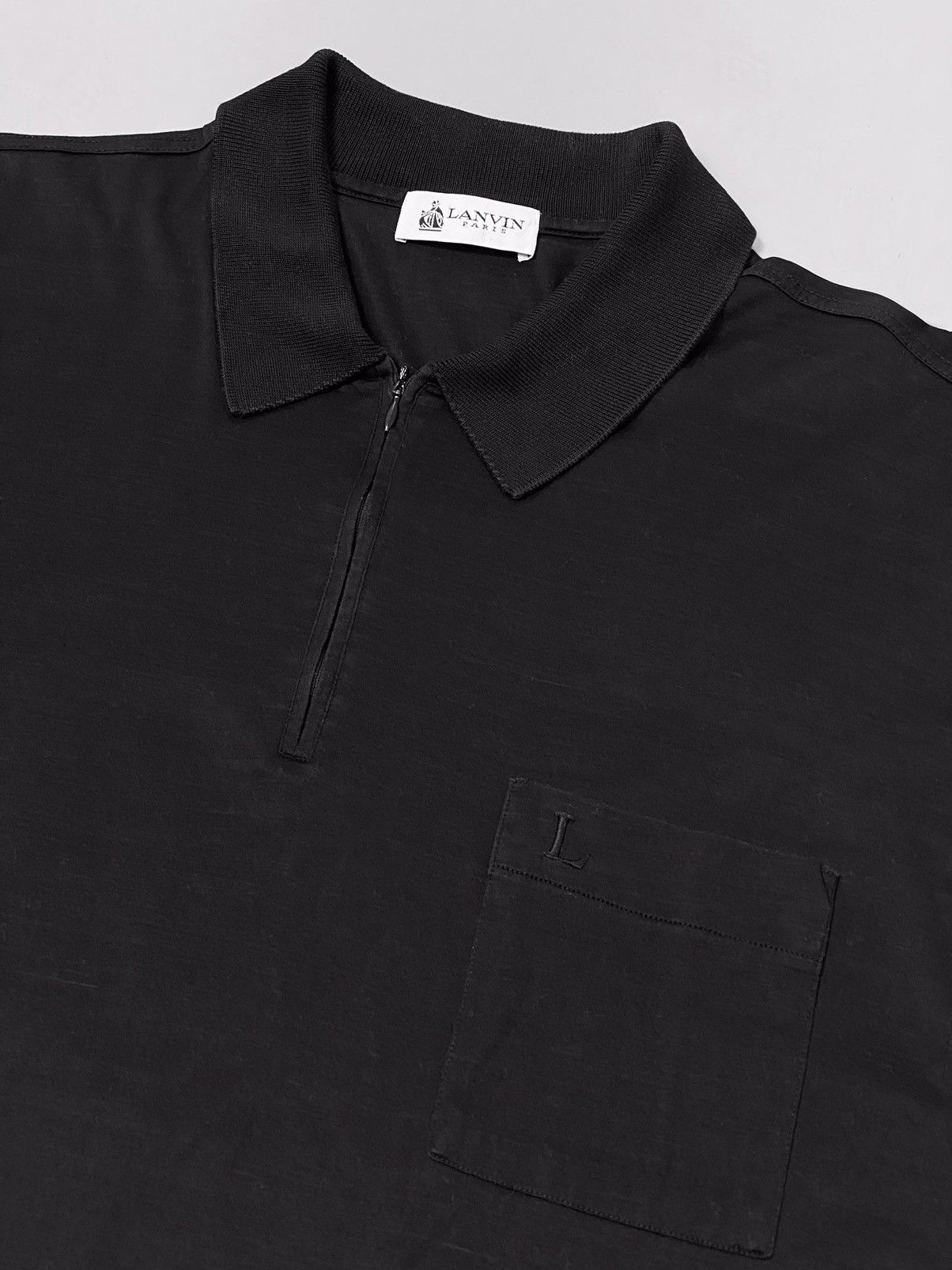 Lanvin Lanvin Polo Vintage Shirt Size US XL / EU 56 / 4 - 2 Thumbnail