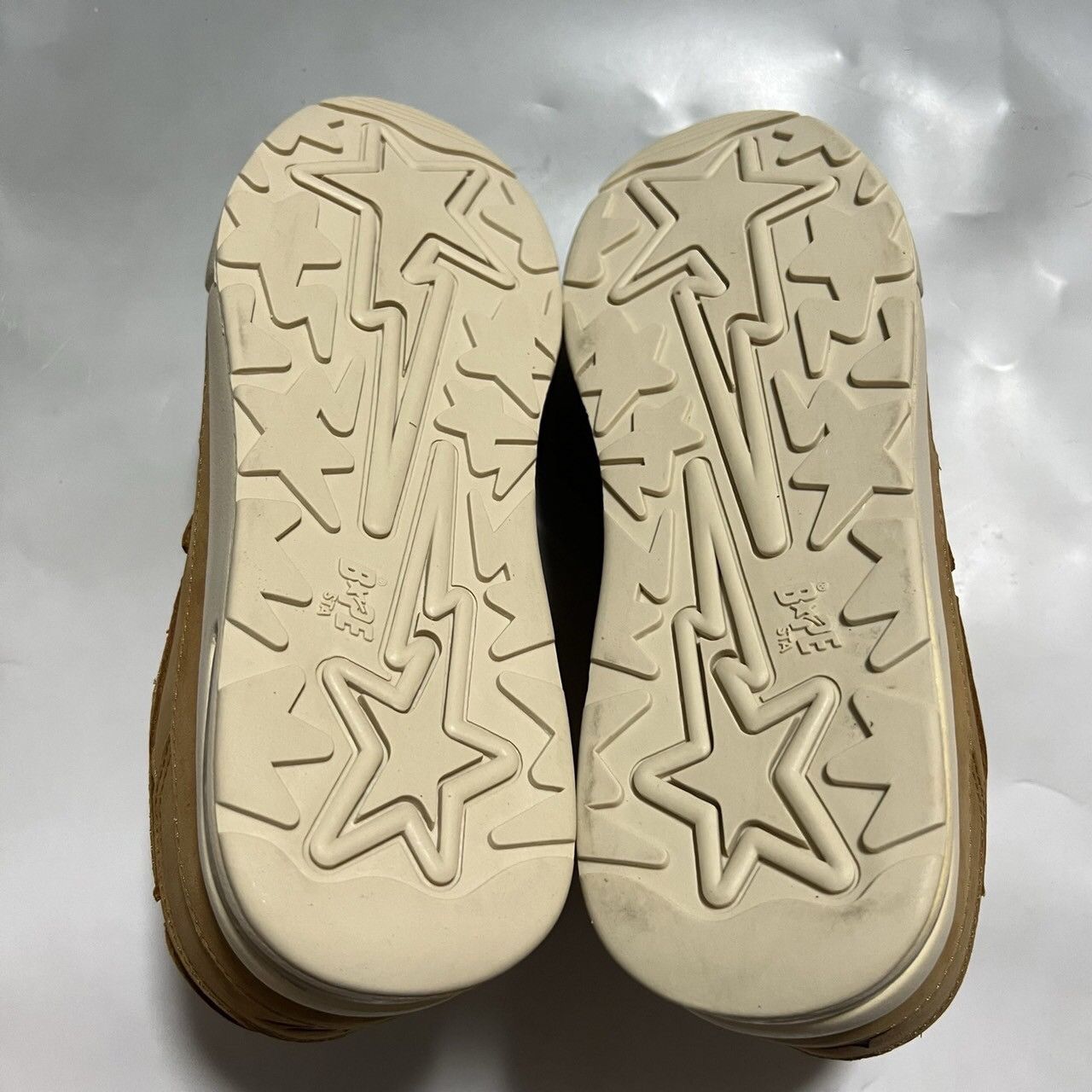 Bape 2007 BAPE ROAD Sta camel nubuck leather Size US 9 / EU 42 - 5 Thumbnail