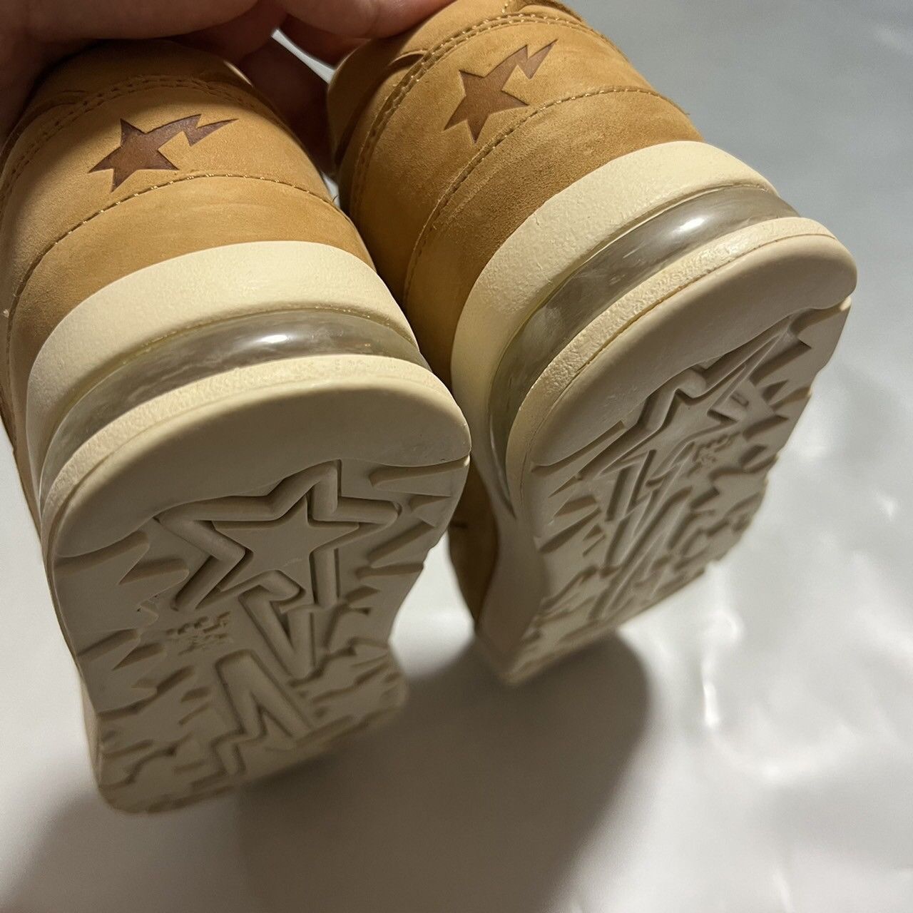 Bape 2007 BAPE ROAD Sta camel nubuck leather Size US 9 / EU 42 - 6 Thumbnail
