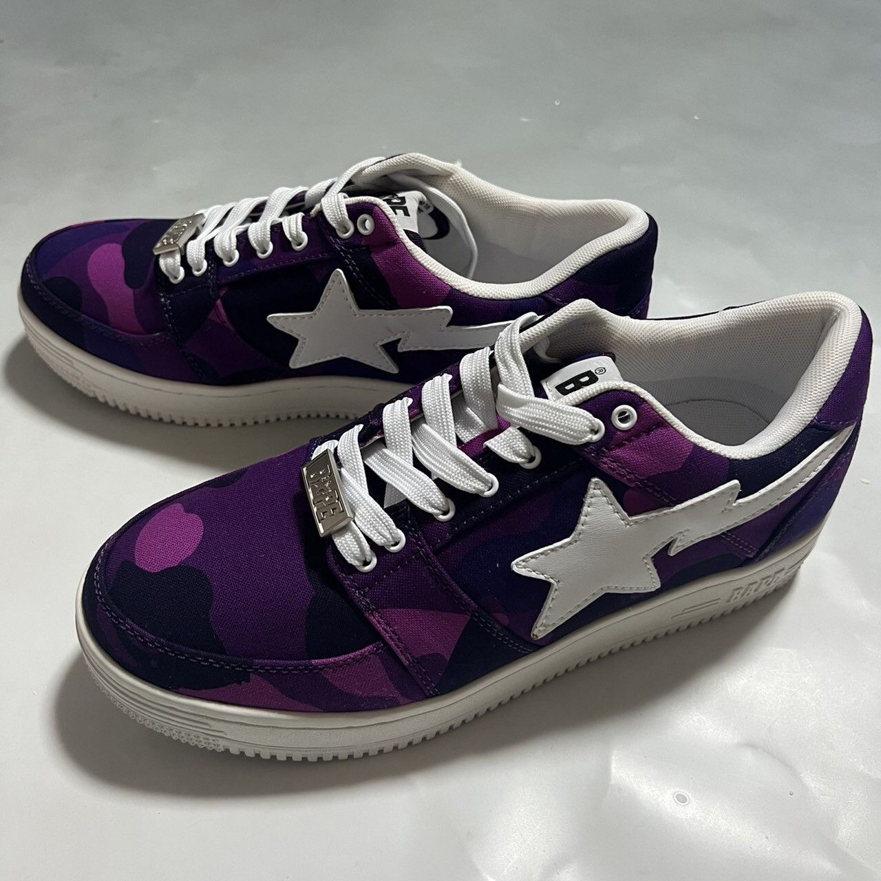 Bape BAPE Sta Navy camo canvas Size US 9.5 / EU 42-43 - 2 Thumbnail