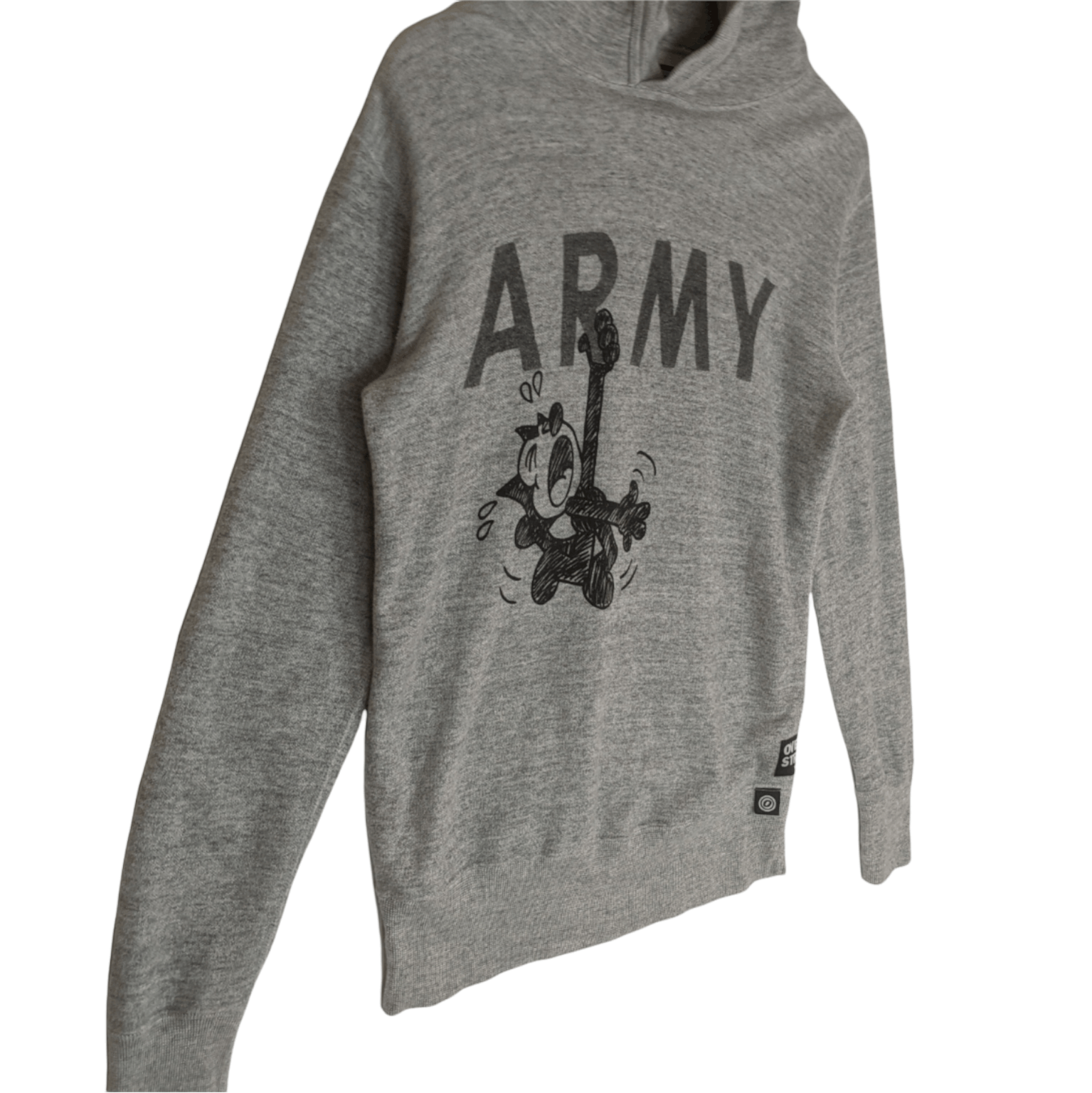 OVER THE STRiPES OVER THE STRIPES Army Cartoon Hoodie Jumper Sweatshirt Size US S / EU 44-46 / 1 - 3 Thumbnail