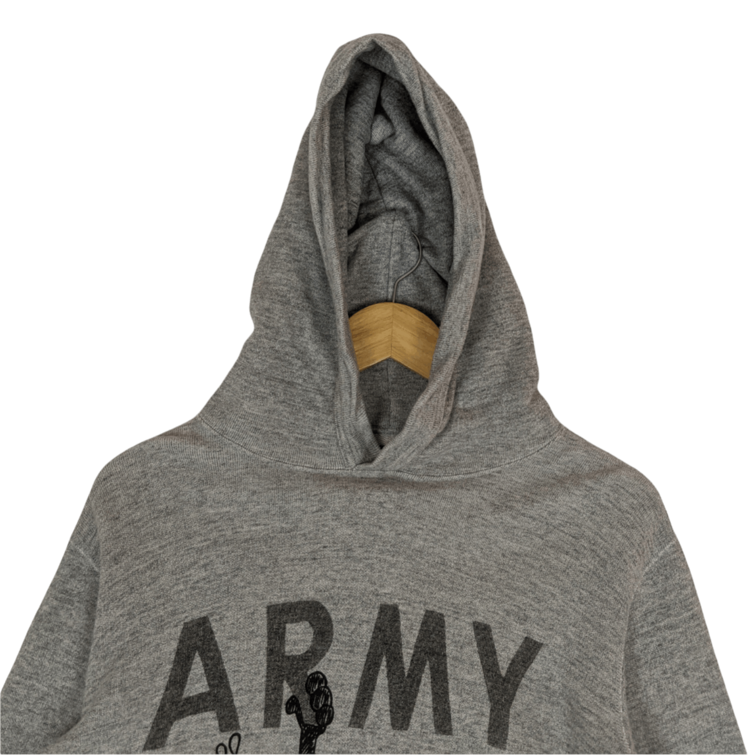 OVER THE STRiPES OVER THE STRIPES Army Cartoon Hoodie Jumper Sweatshirt Size US S / EU 44-46 / 1 - 4 Thumbnail
