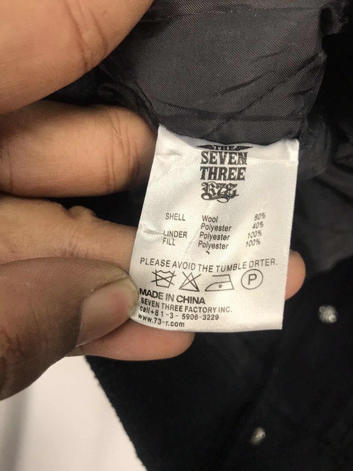 Japanese Brand 🔥OFFER🔥The seven three wool varsity jacket Size US S / EU 44-46 / 1 - 7 Thumbnail
