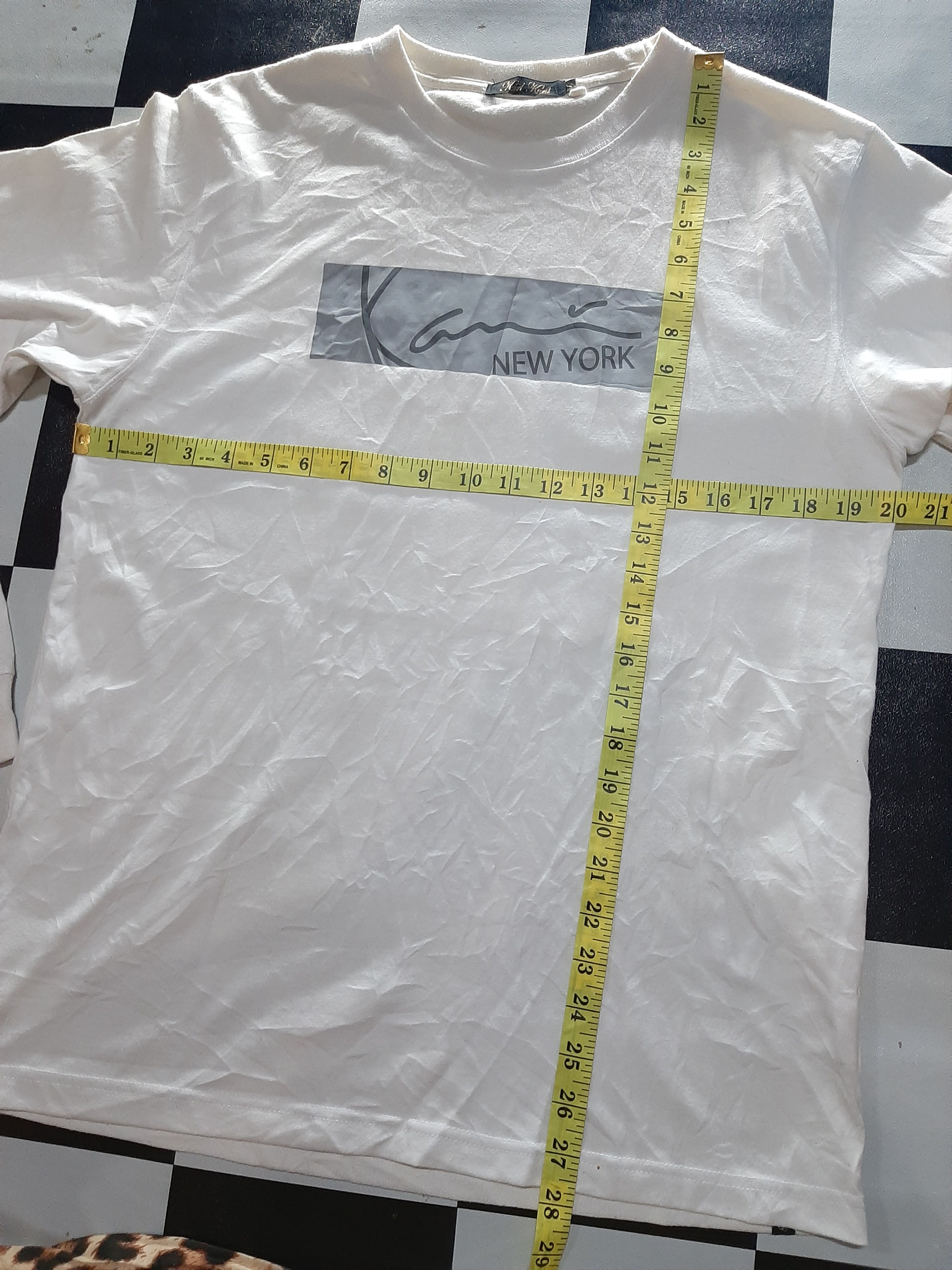 Japanese Brand × Karl Kani KARL KANI NEW YORK LIGHT REFLECTION BOX LOGO LONG SLEVE TEE Size US M / EU 48-50 / 2 - 8 Thumbnail