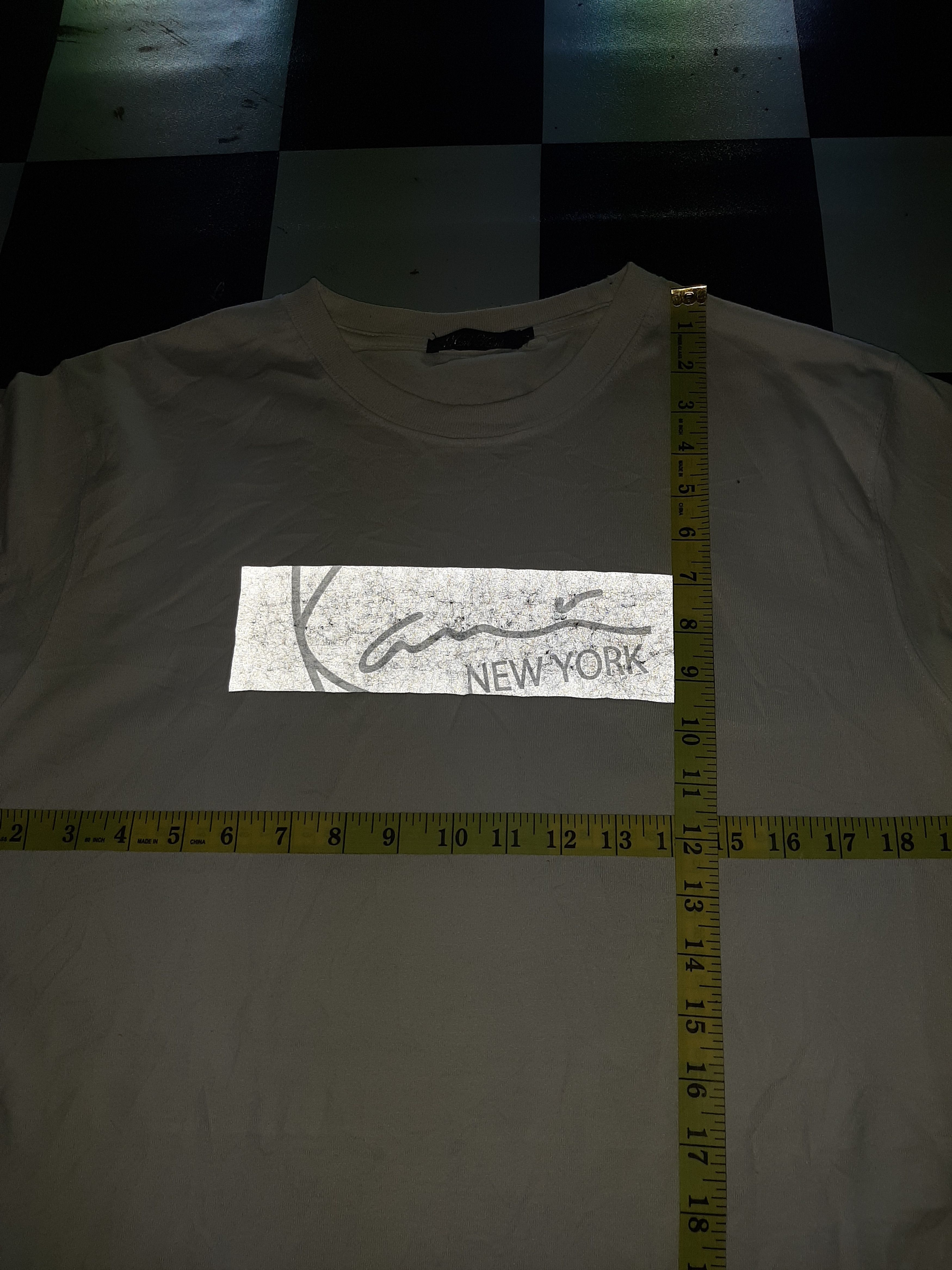 Japanese Brand × Karl Kani KARL KANI NEW YORK LIGHT REFLECTION BOX LOGO LONG SLEVE TEE Size US M / EU 48-50 / 2 - 10 Thumbnail