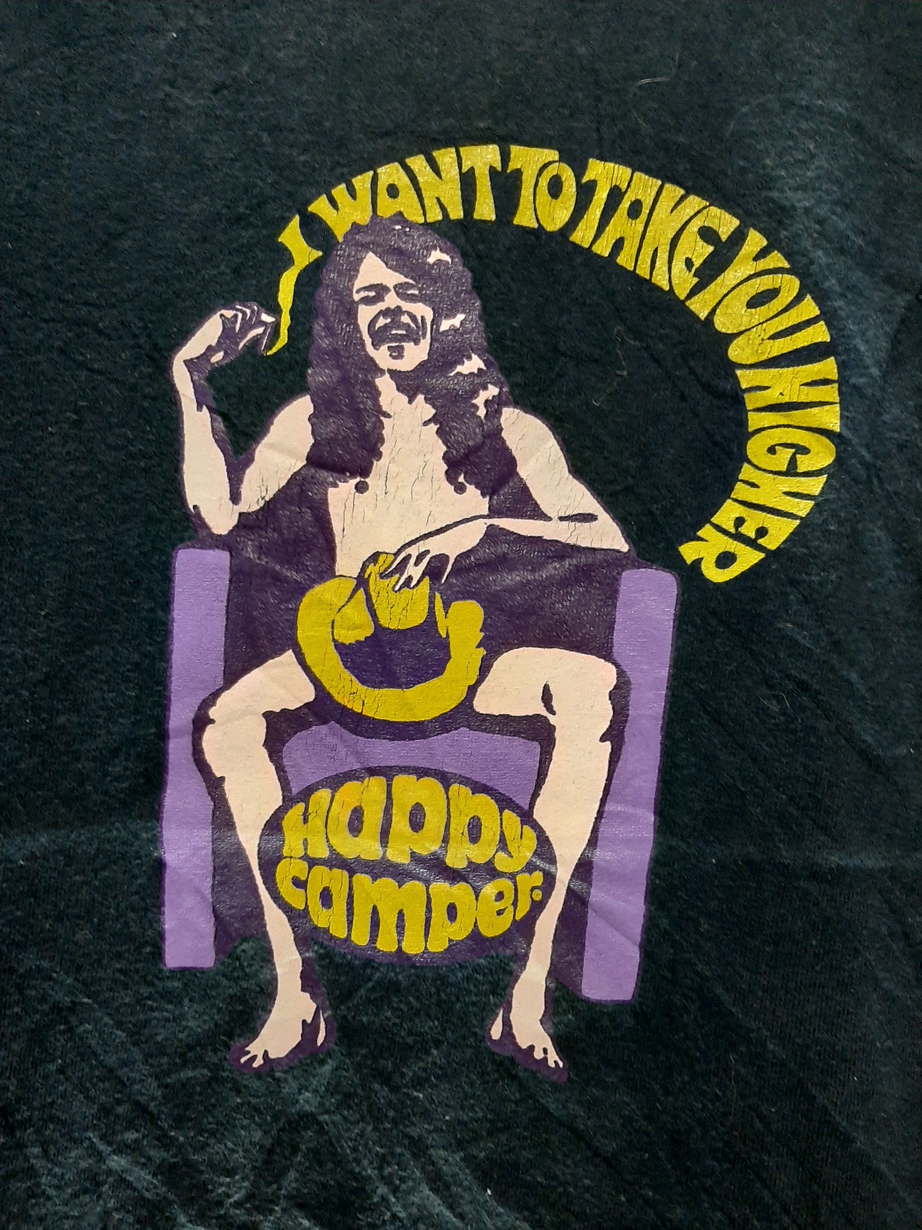 Camper × Vintage HAPPY CAMPER I WANT TO TAKE YOU HIGHER Size US S / EU 44-46 / 1 - 2 Thumbnail
