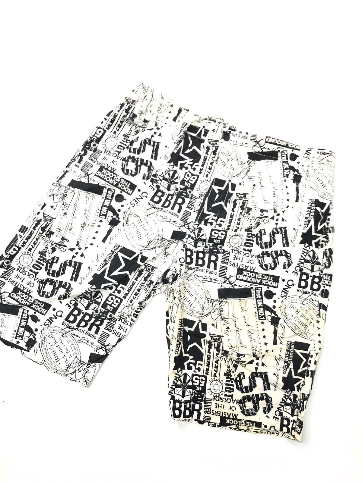 Other JAPANESE BRAND POP ART OVER PRINT SHORT PANTS Size US 32 / EU 48 - 2 Thumbnail