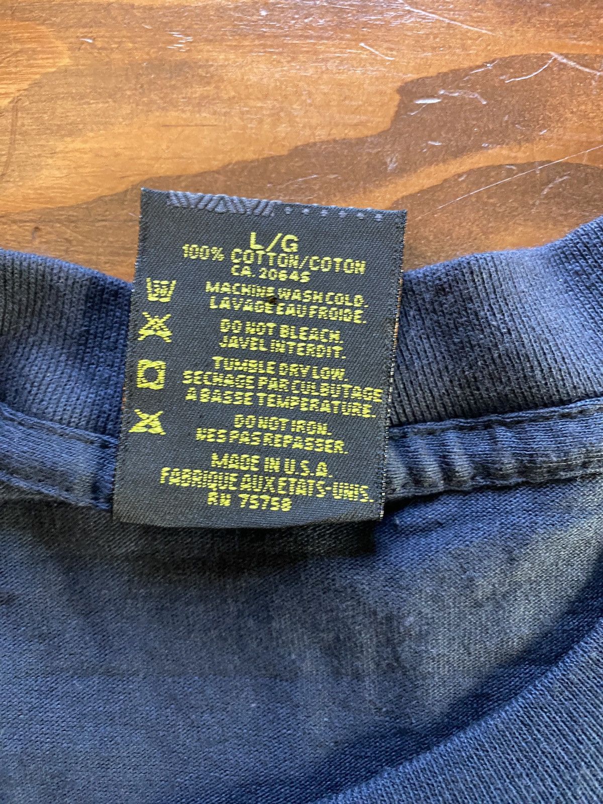 La Gear Vintage 90’s LA Gear Single Stitch Black Tee Size US L / EU 52-54 / 3 - 9 Thumbnail
