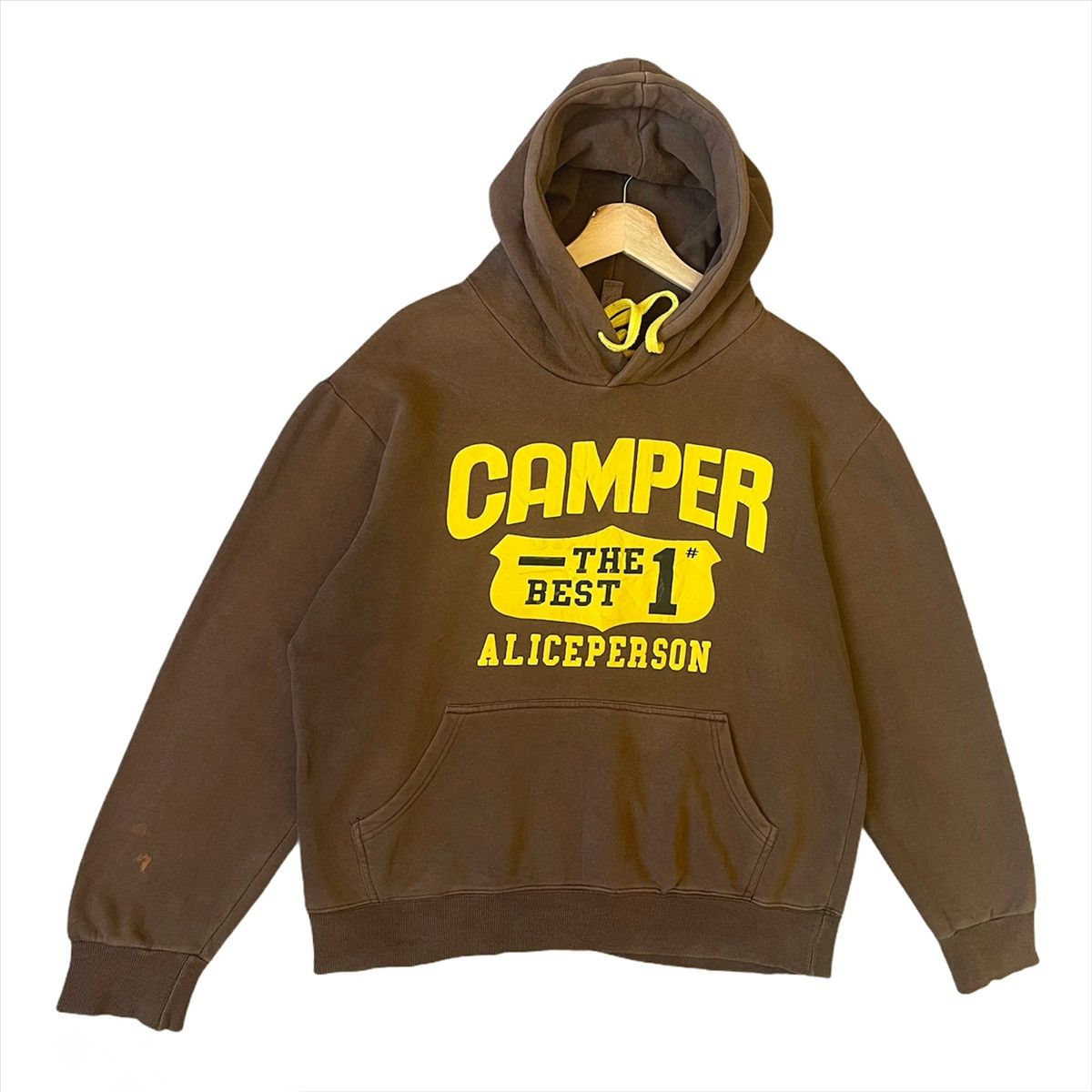 Japanese Brand Camper Big Logo Hoodies Size M SUN FADED Size US M / EU 48-50 / 2 - 2 Thumbnail