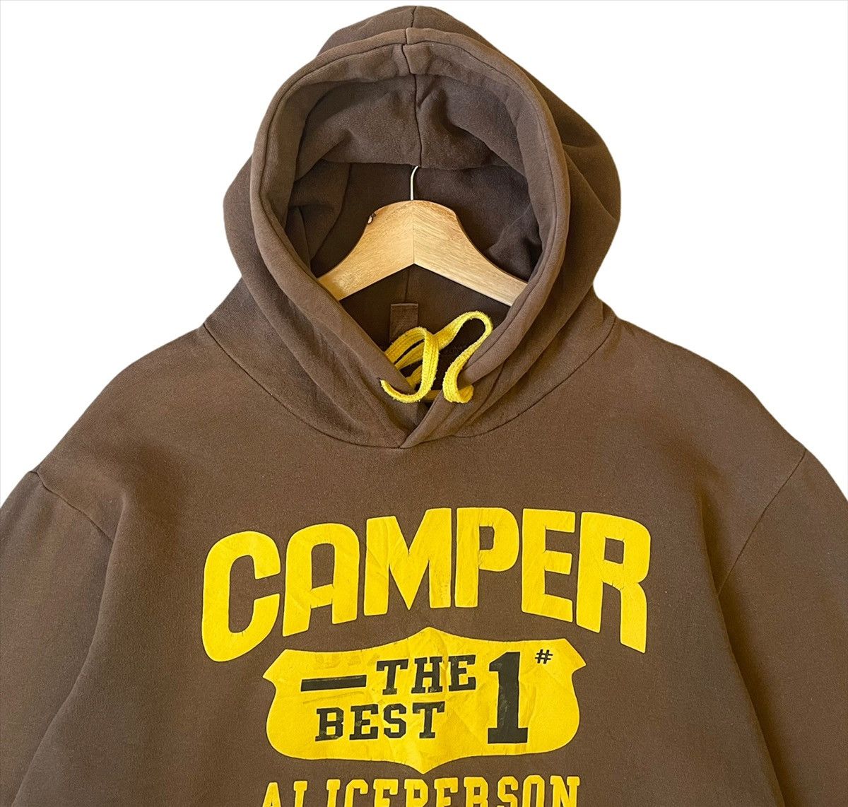 Japanese Brand Camper Big Logo Hoodies Size M SUN FADED Size US M / EU 48-50 / 2 - 4 Thumbnail